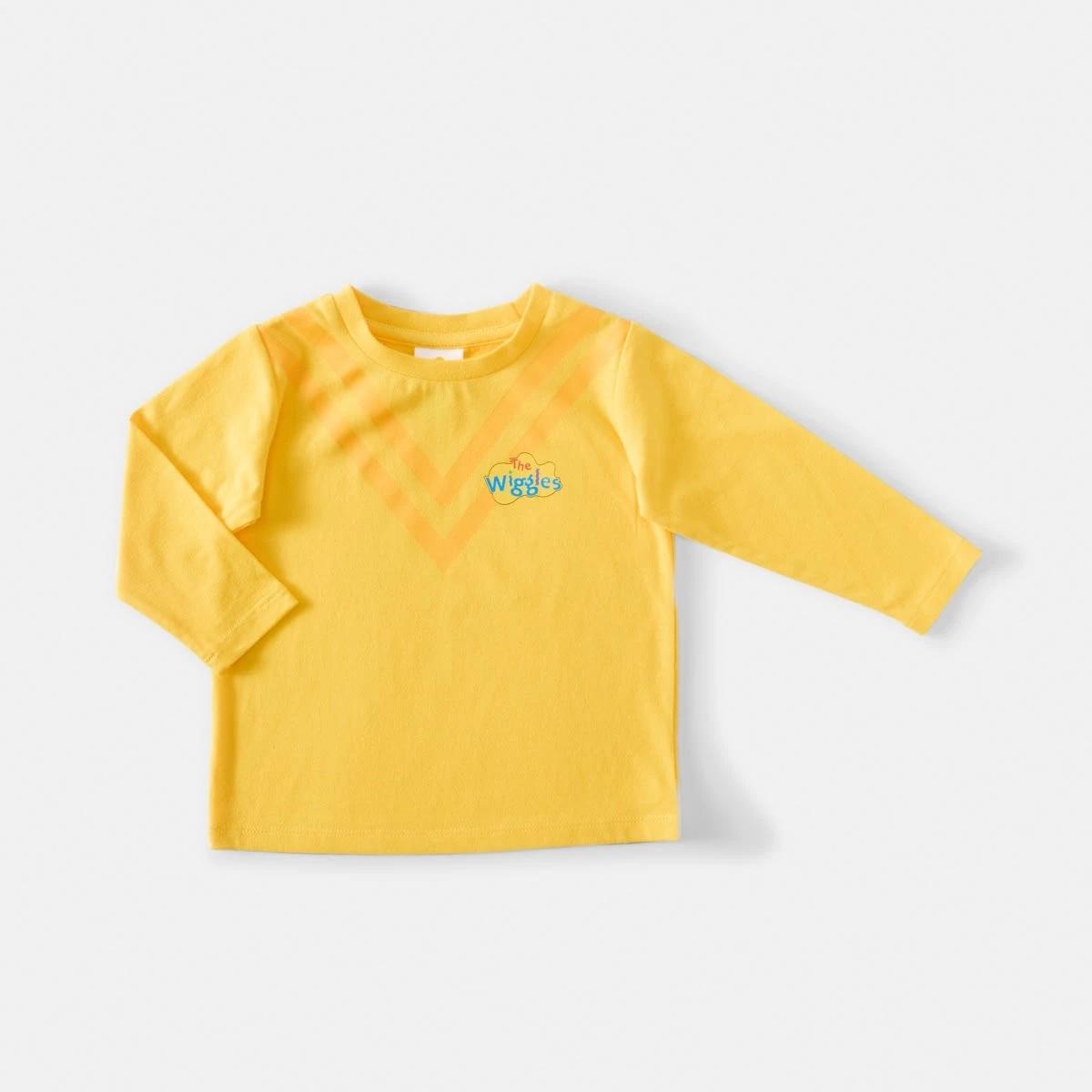 1 Wiggles License Dress Up Skivvy Top Yellow Wig, 1 of 5