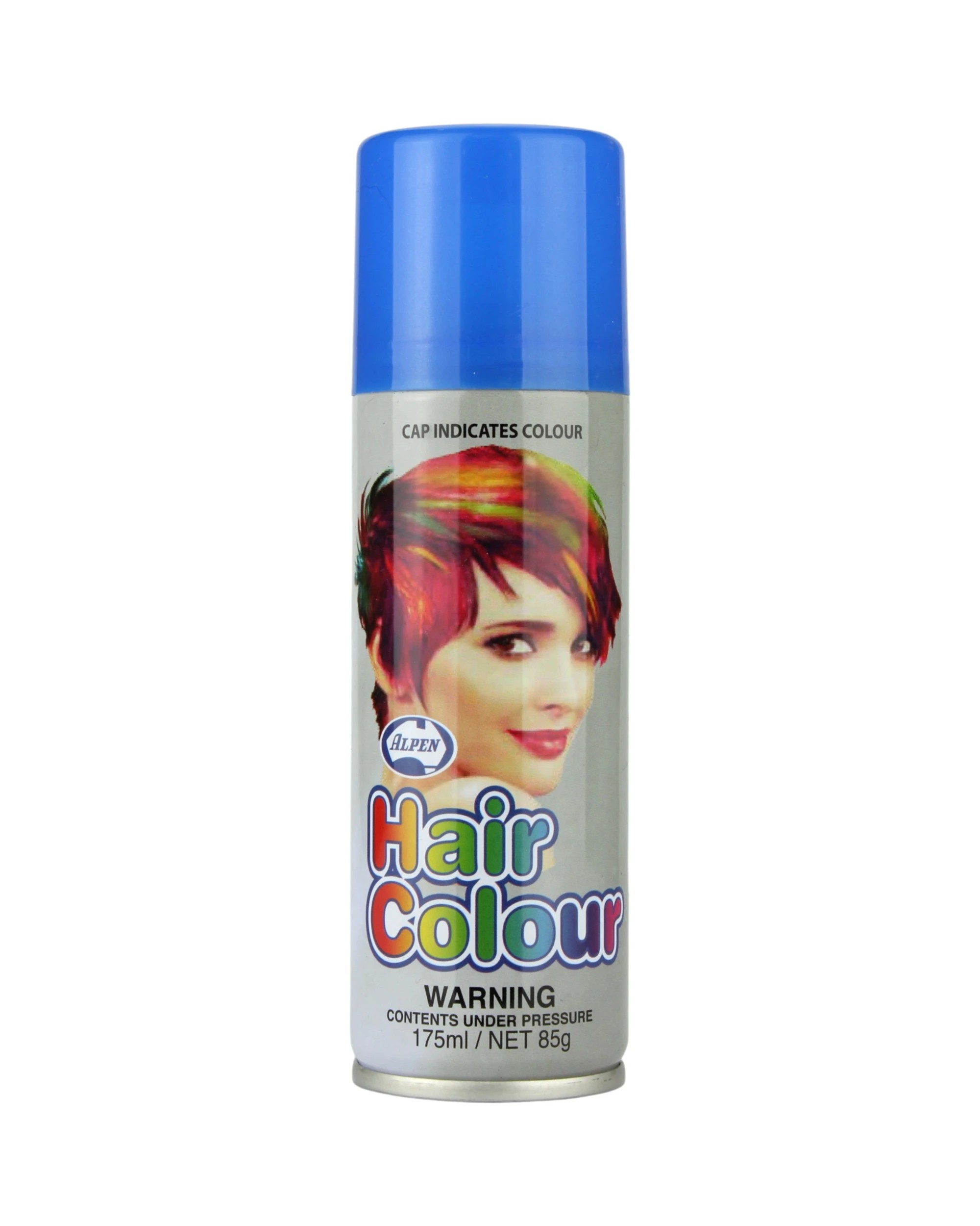 1 Alpen Coloured Hair Spray - Blue, 1 of 1