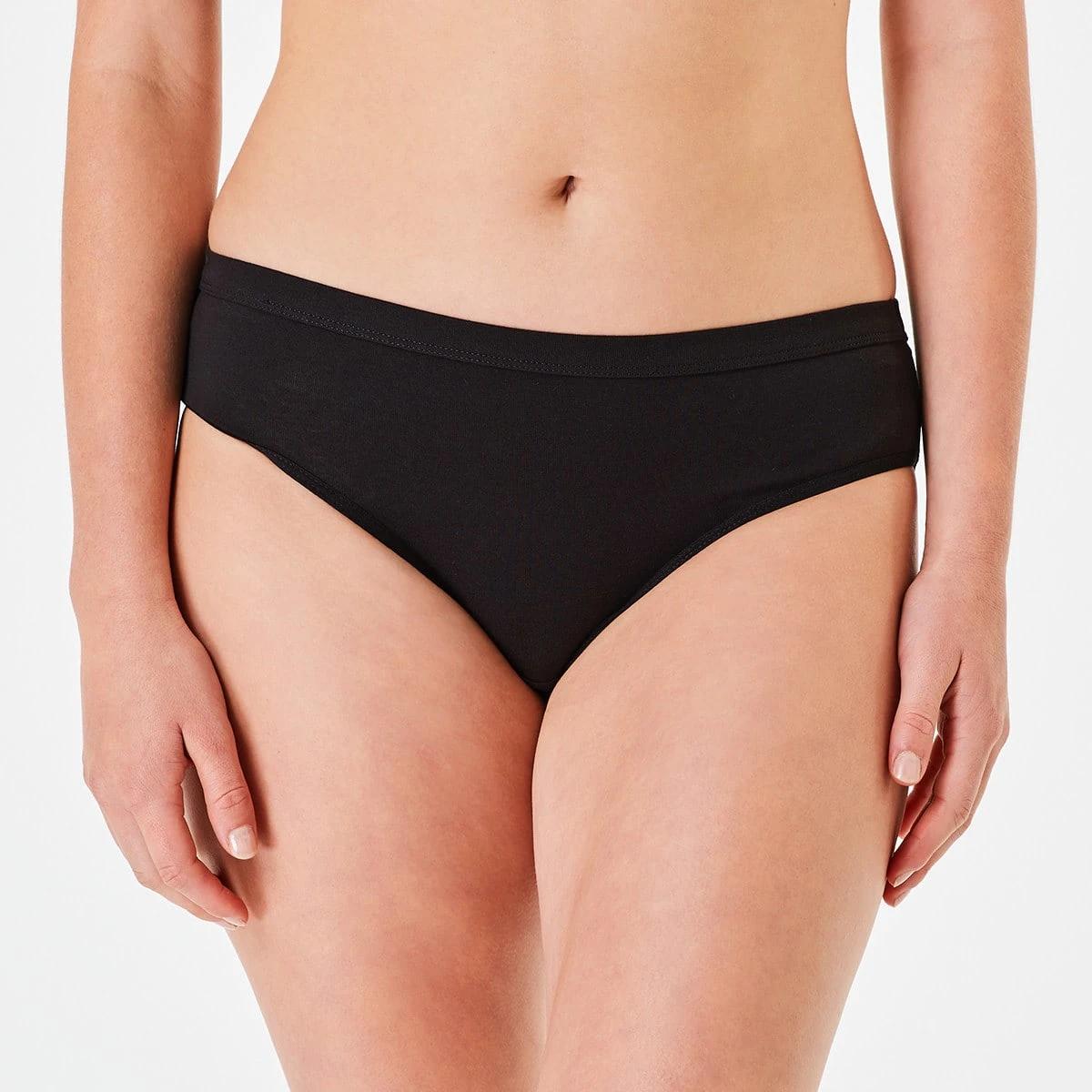 2 Comfort Top Bikini Briefs BLACK, 2 of 5