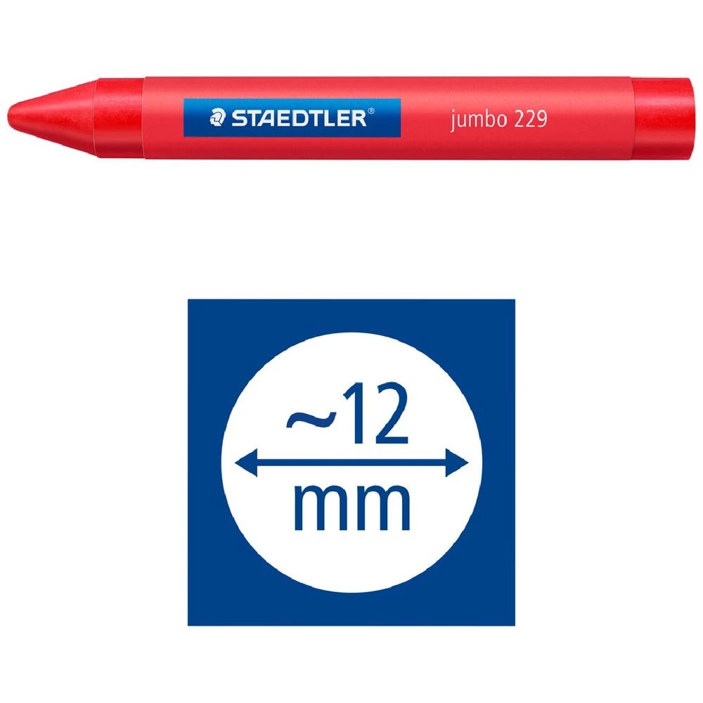 5 Staedtler Noris Round Wax Crayons 12mm 12 Pack, 5 of 6