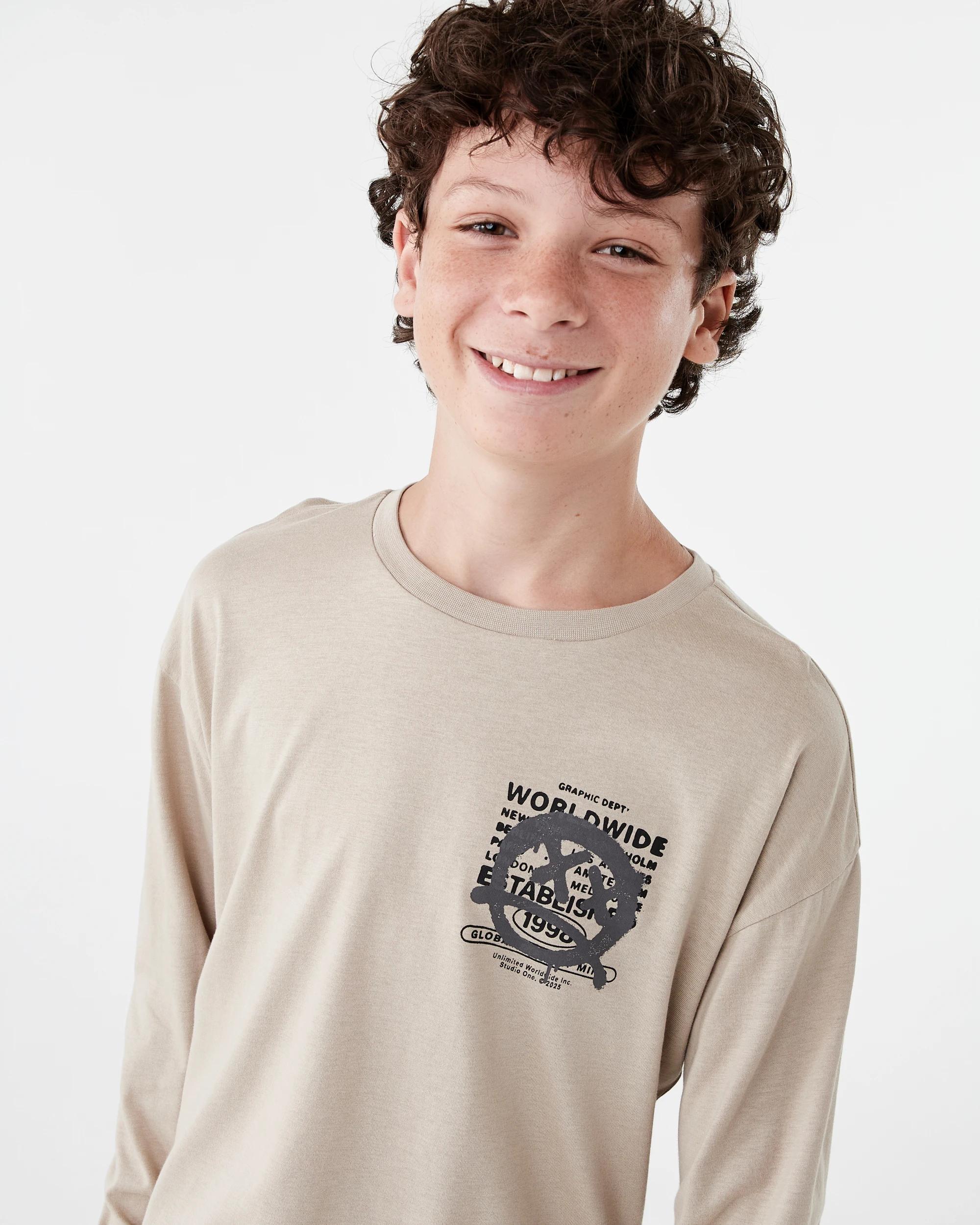 3 Jersey Pyjama Set Bge Smiley, 3 of 8