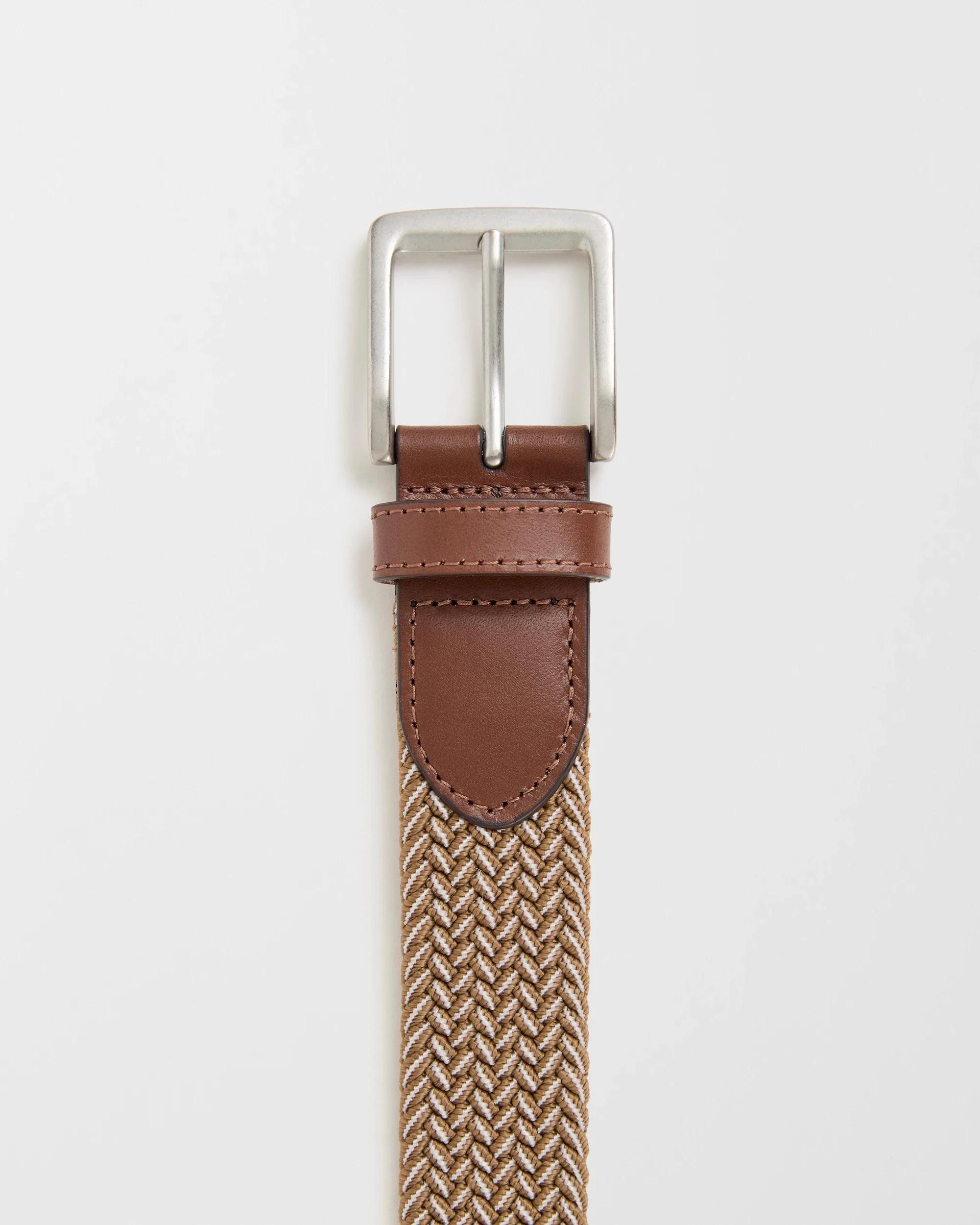 3 Target Man Woven Stretch Belt NEUTRAL, 3 of 3