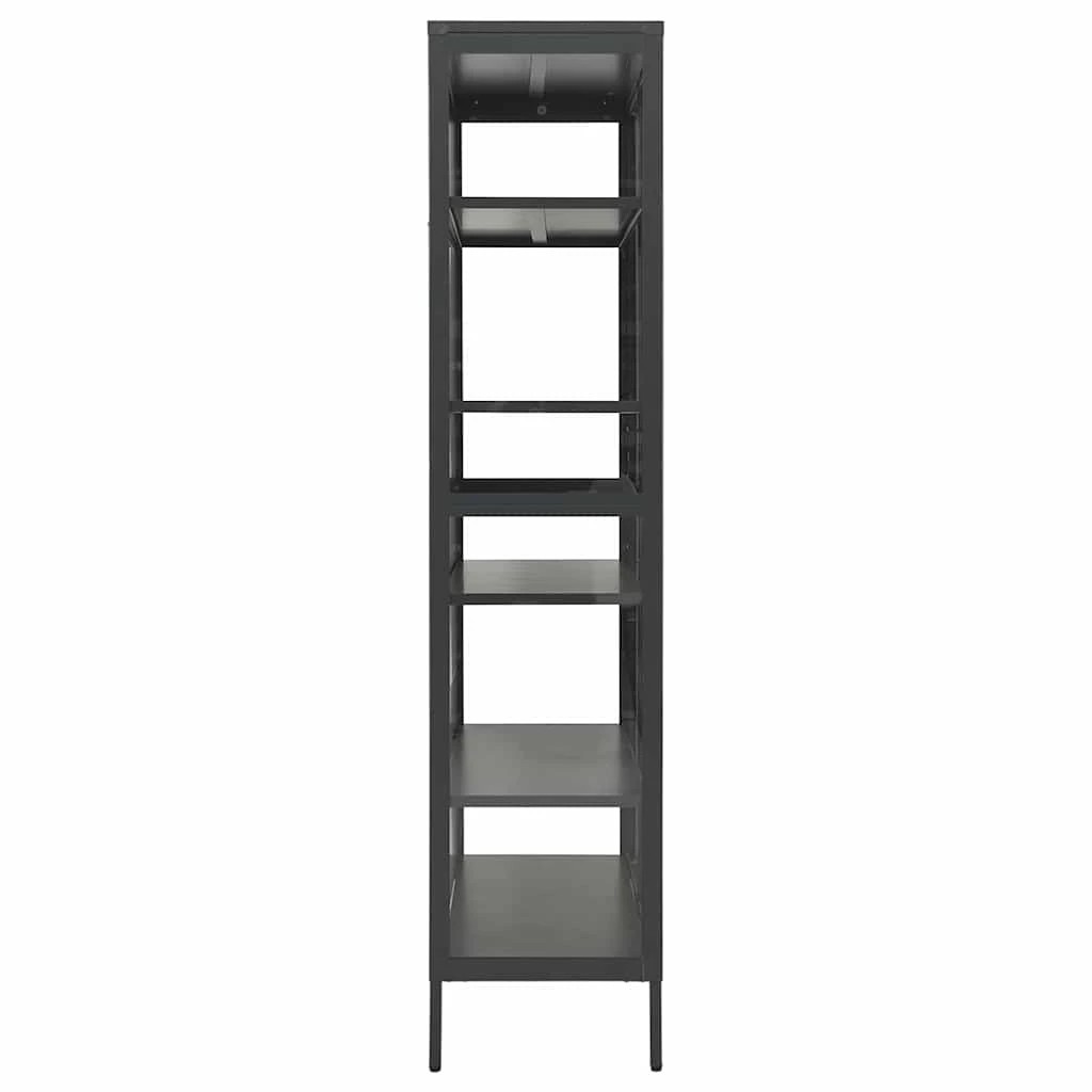 5 Vidaxl Display Cabinet - Charcoal, 5 of 10