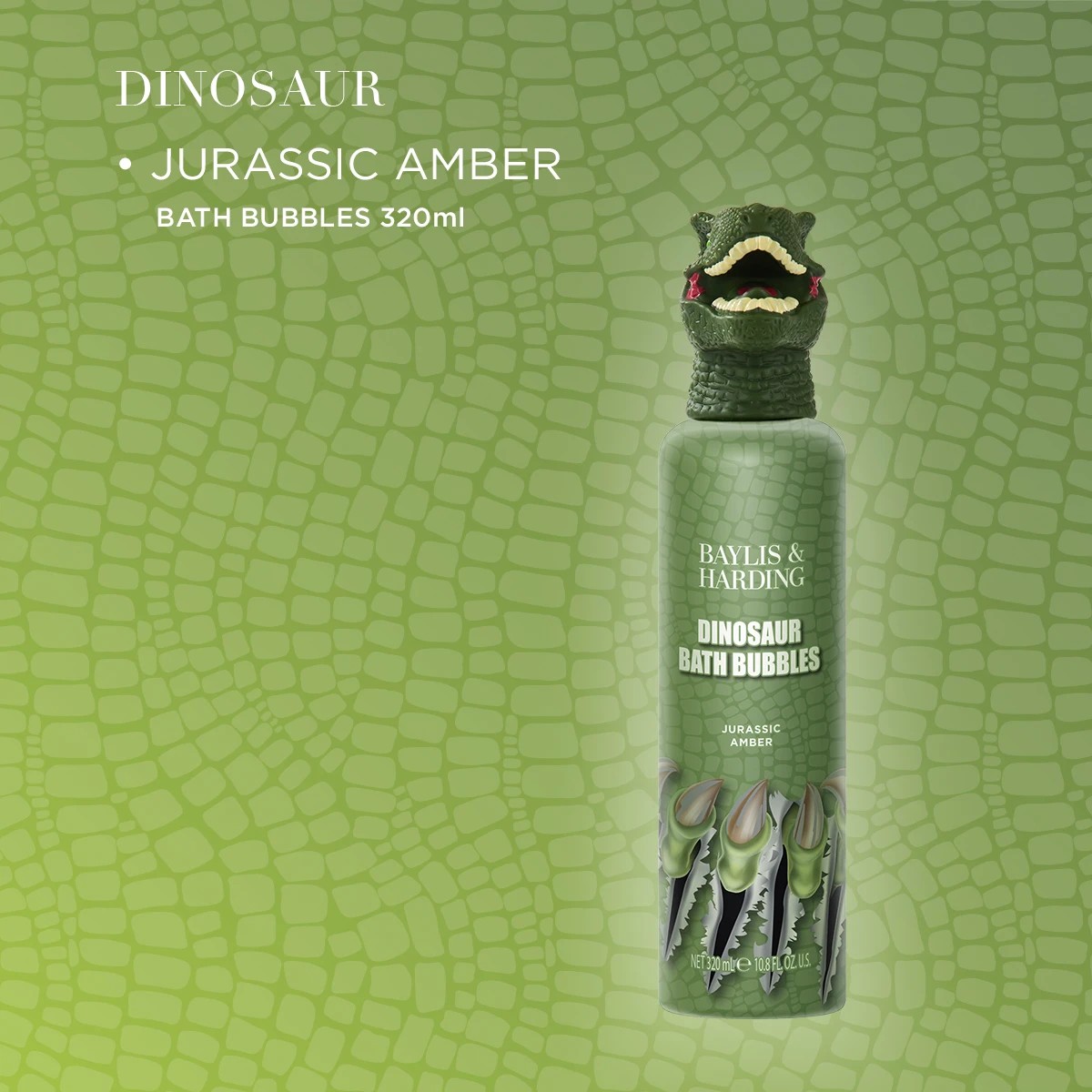 3 Baylis & Harding Dinosaur Bath Bubbles 320ml - Jurassic Amber, 3 of 4