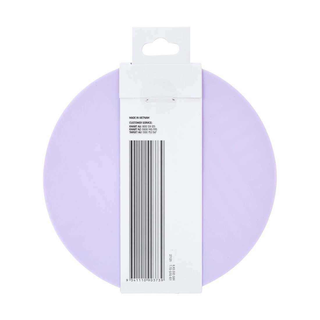 7 Pet Silicone Feeding Plate - Lilac, 7 of 7