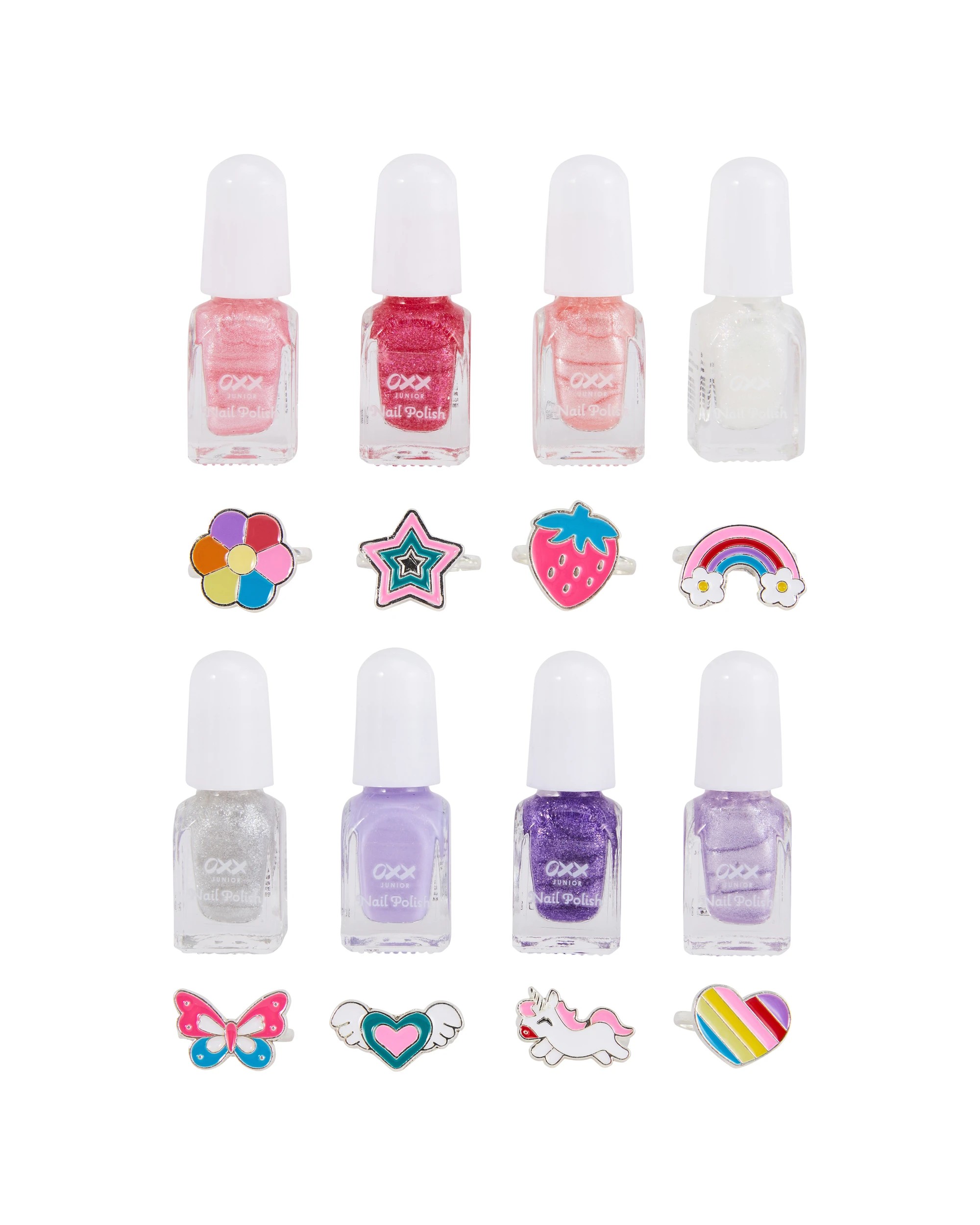 2 OXX Junior Nail Polish and Ring Set, 2 of 5