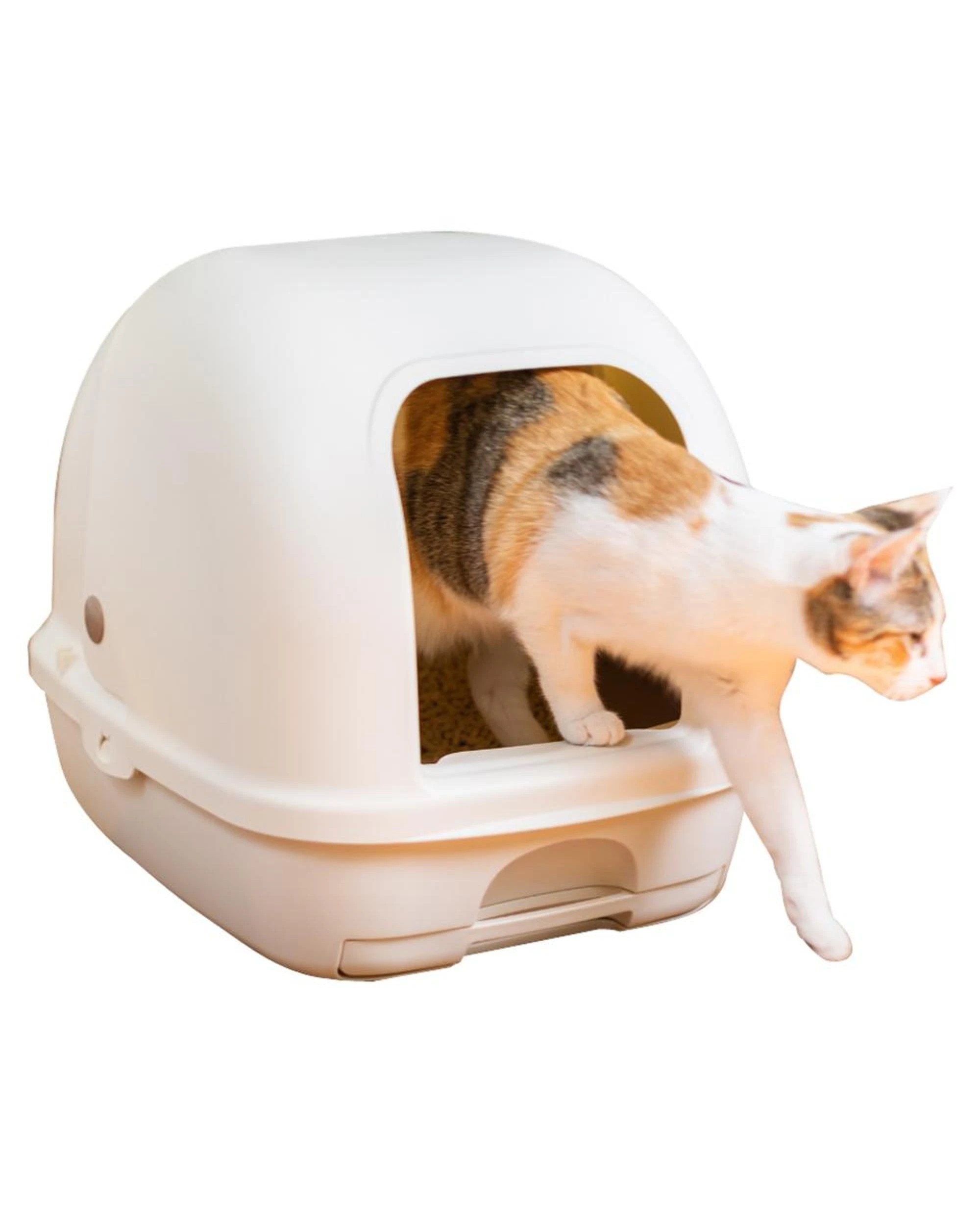 1 Ezi LockOdour Dual Layer Cat Litter System Odour Control Hooded Kit, 1 of 2