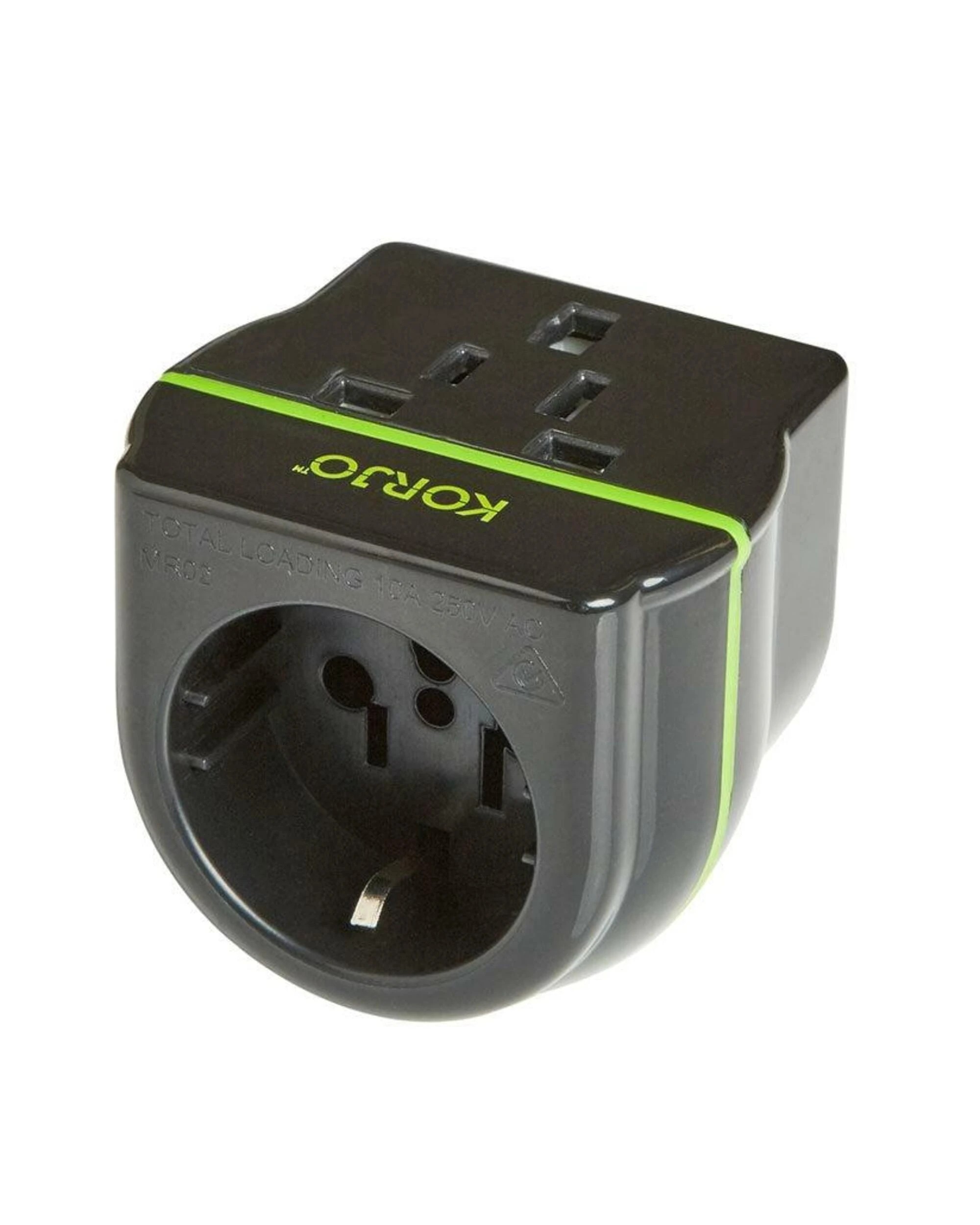 1 Korjo Multi Reverse Adaptor - Black, 1 of 3
