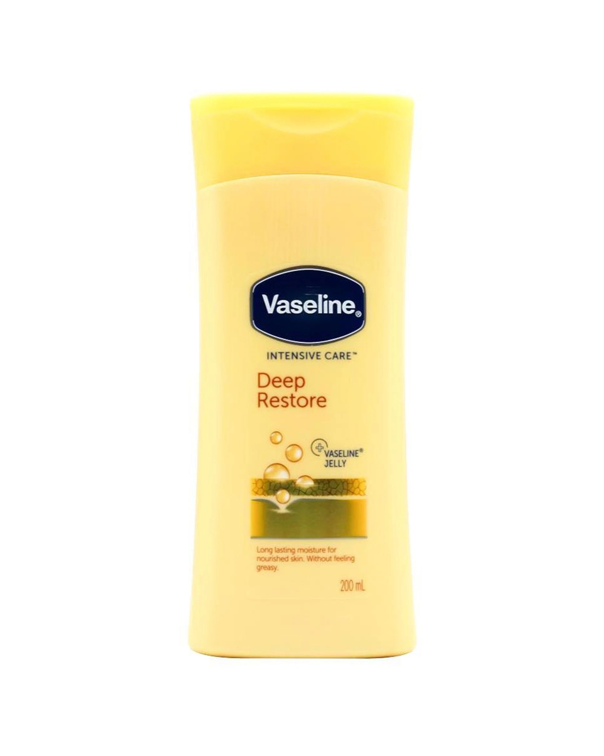 2 Vaseline Intensive Care Body Lotion Deep Restore For Dry Skin 6PK 200ml - Yellow, 2 of 4