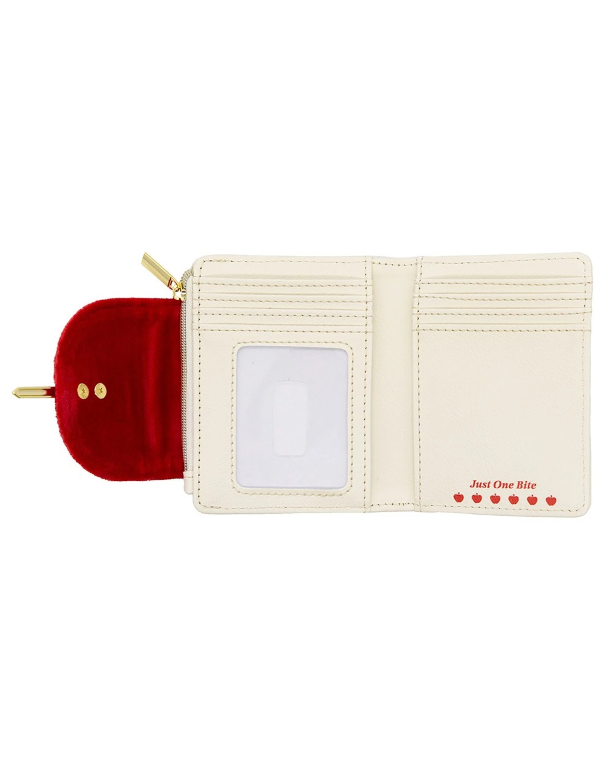 3 Disney - Snow White (2025) - Just One Bite Bi-Fold Wallet - ONE SIZE - Cream,Red, 3 of 3