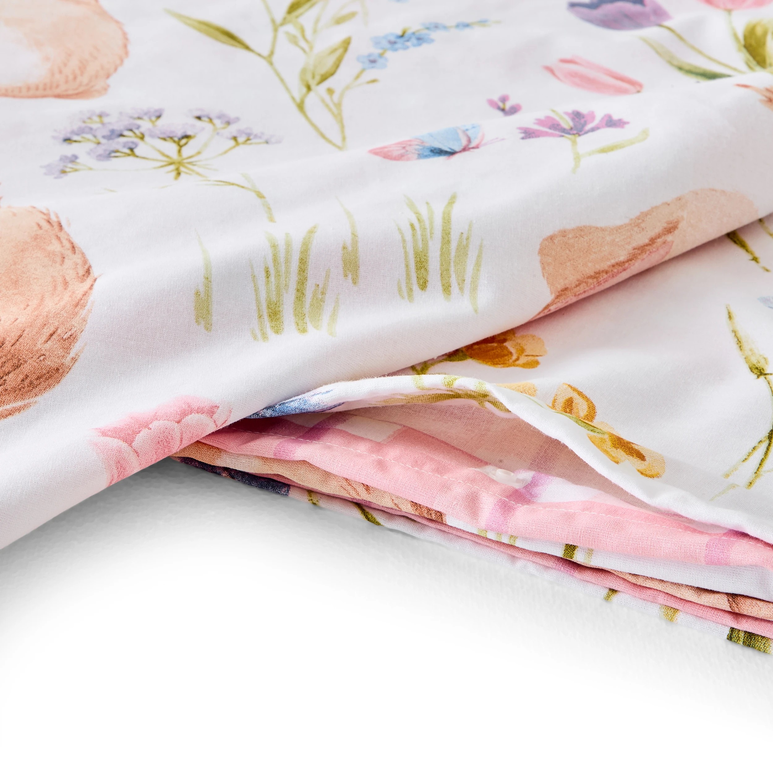 5 Woodlands Cotton Rich Reversible Quilt Cover Set - Single Bed, 5 of 7