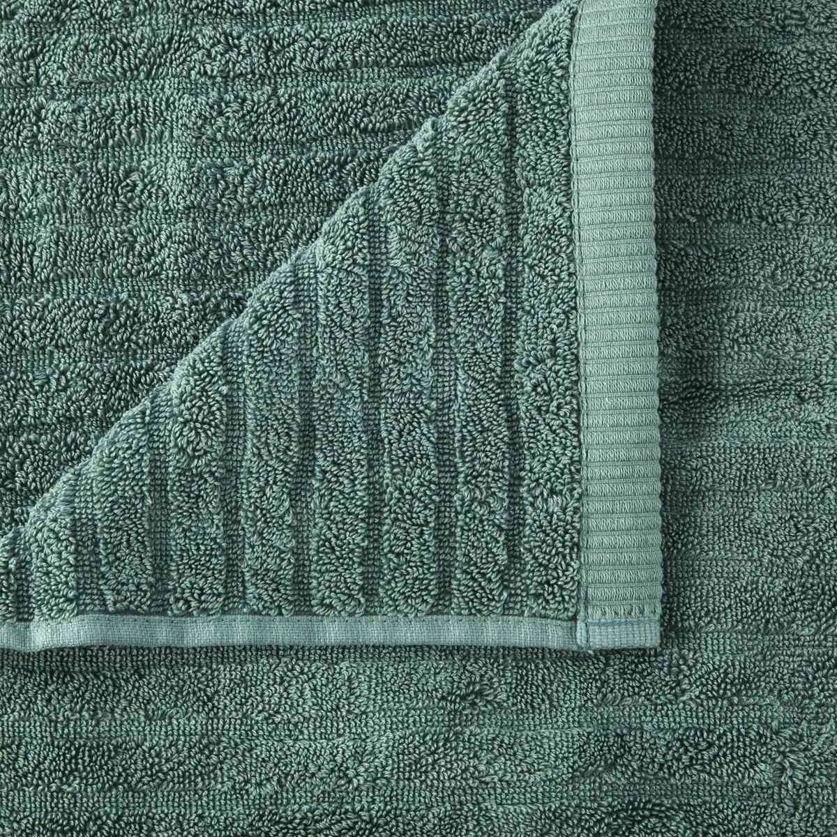 2 Cotton Bath Towel - Teal, 2 of 4