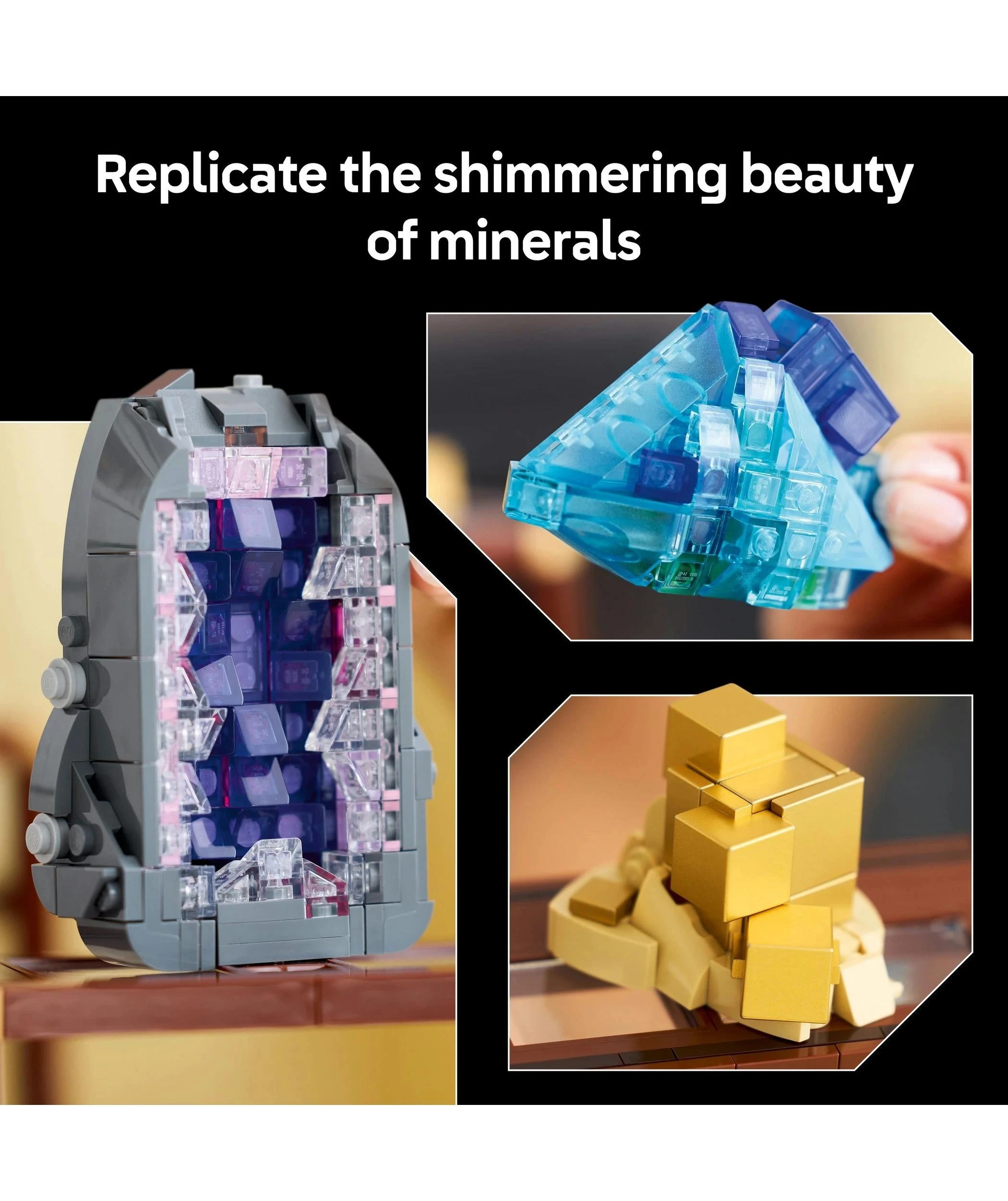 3 LEGO® Ideas Mineral Collection 21362 - Multi, 3 of 8