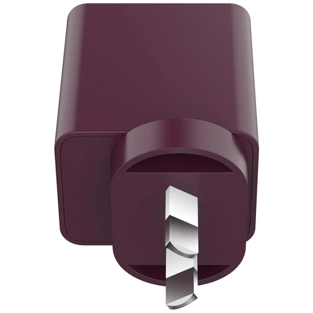 5 Otto USB-A and USB-C GAN Wall Charger Burgundy, 5 of 8