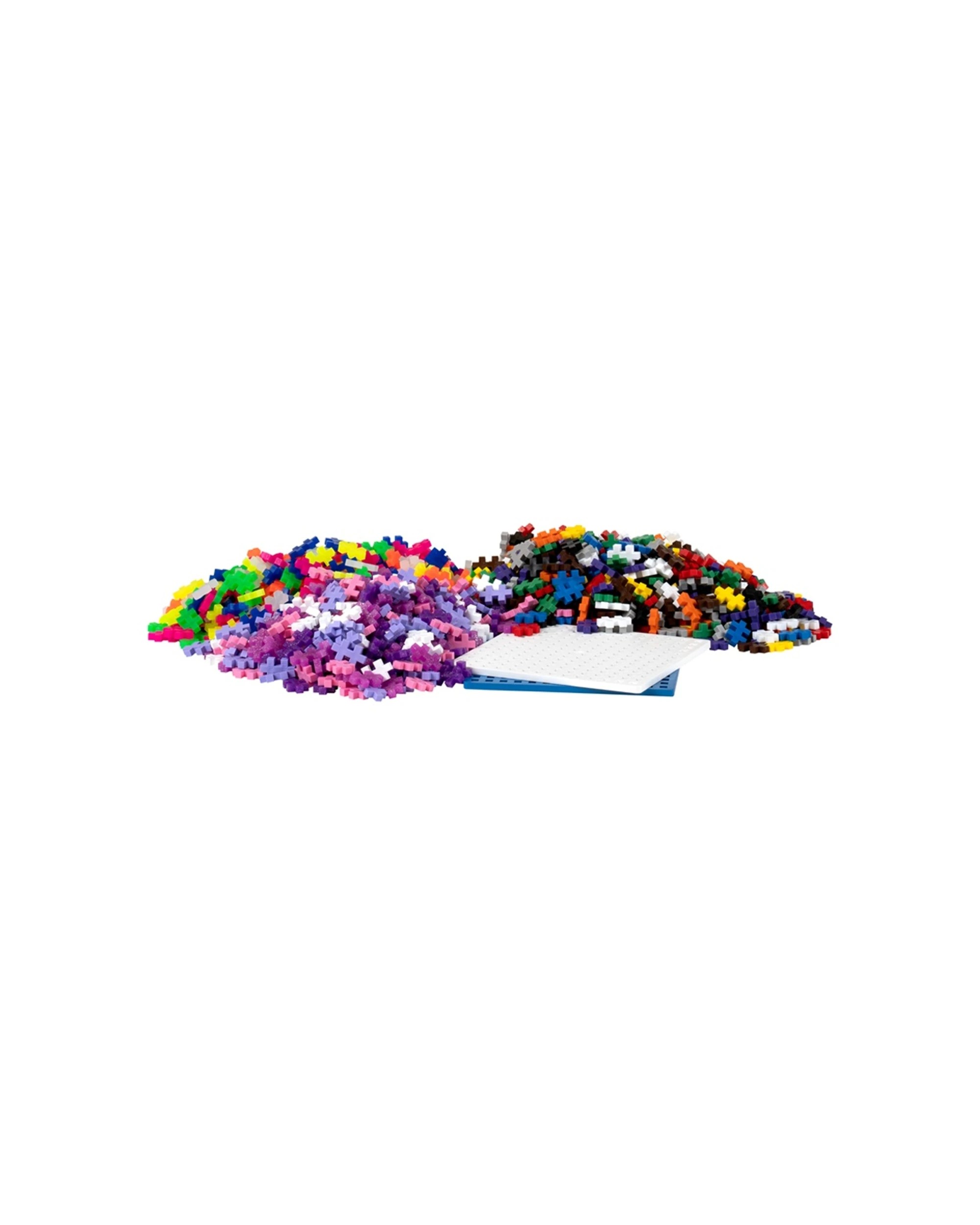 2 Plus-Plus 2400pc Storage Box Mix Colourful Building Pieces, 2 of 3