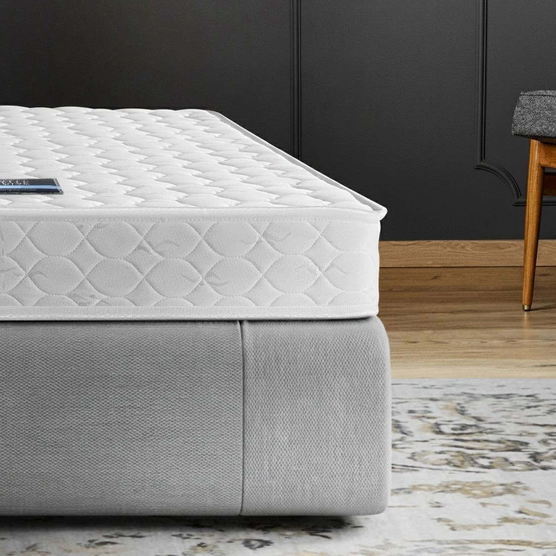 4 Giselle Bedding 13cm Mattress Tight Top King Single - White, 4 of 6