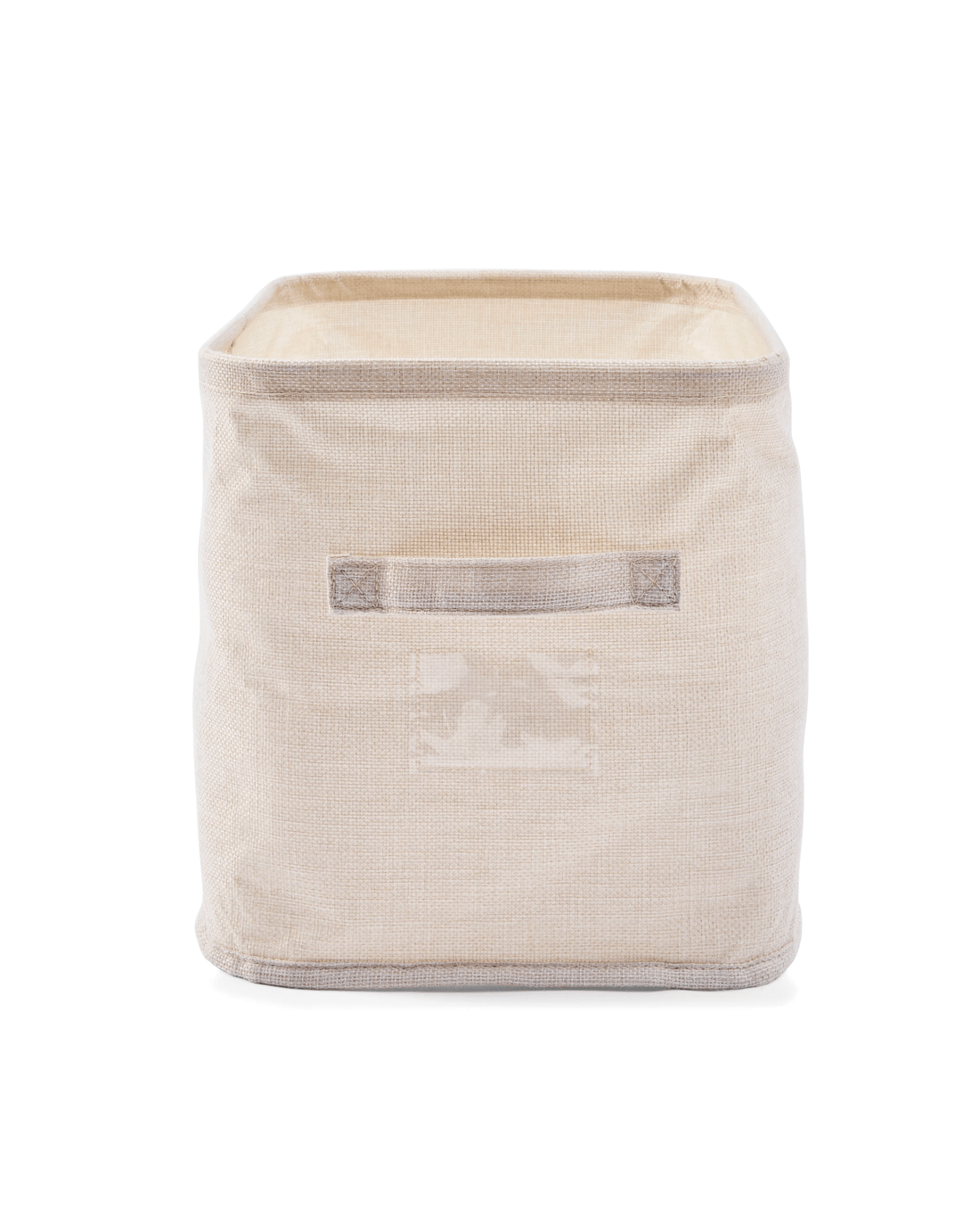 5 Linen Look Short Organiser - Narrow, Beige, 5 of 9