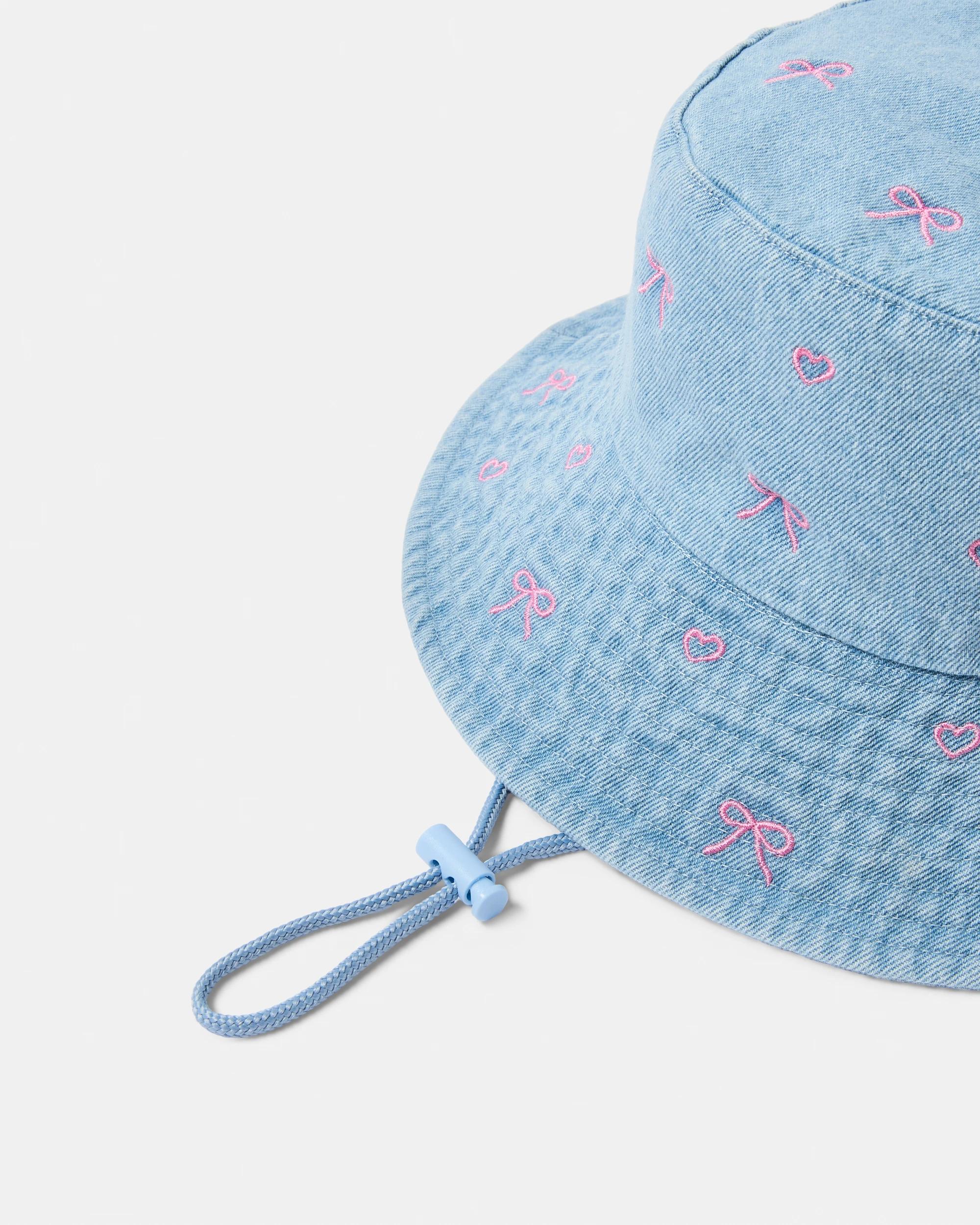 2 Sun Hat Blu Bows, 2 of 2