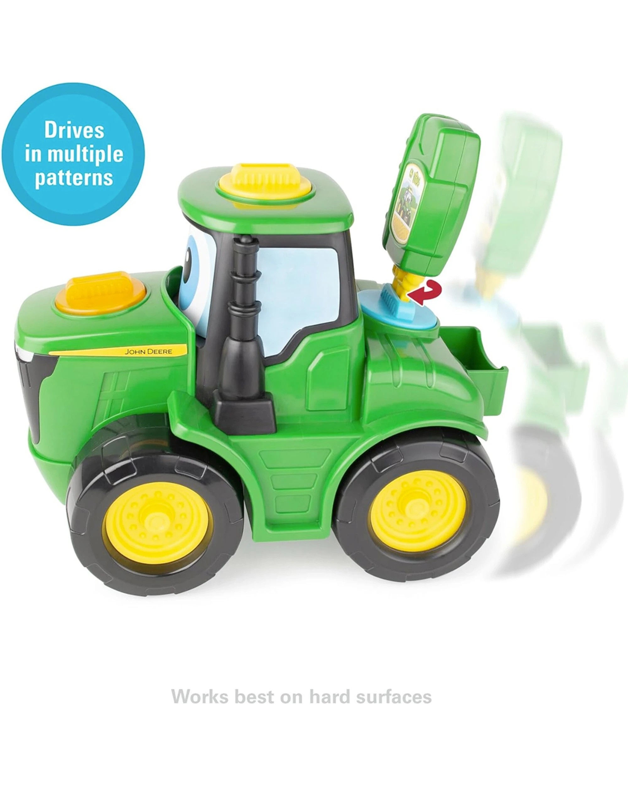 5 John Deere Key N Go Johnny Tractor Interactive Kids Toy Engaging Play Features Interactive Fun - Multi, 5 of 6