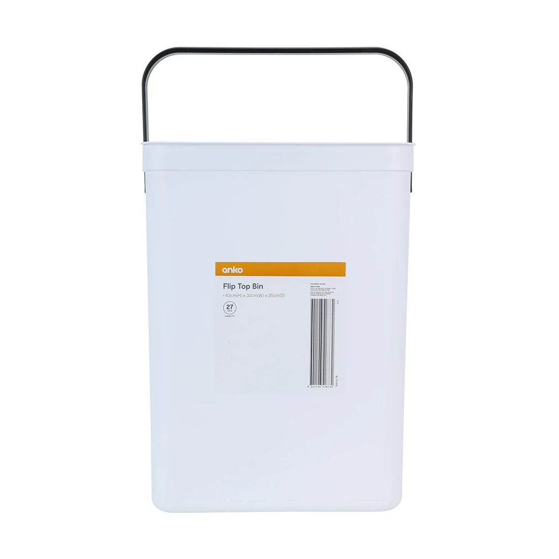 3 27L Flip Top Bin, 3 of 3