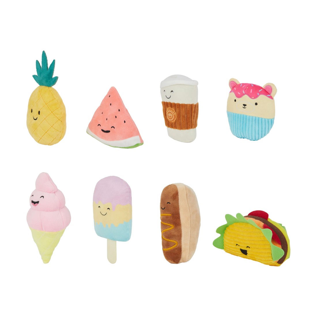 2 2 Pack Pet Toy Plush Novelty - Assorted, 2 of 7