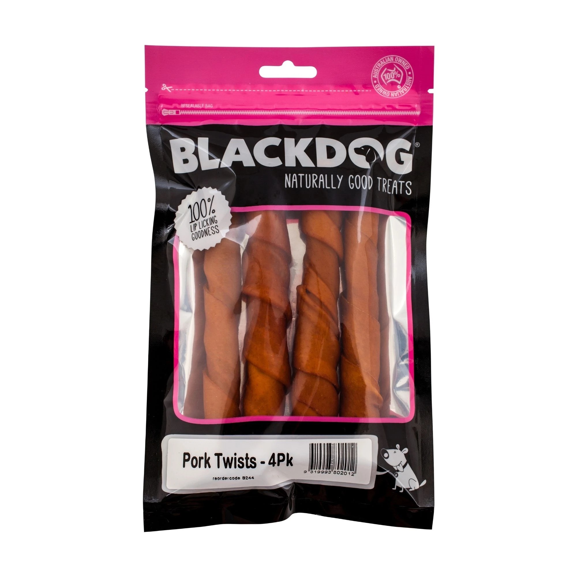 2 Blackdog Pork Twists 4 Pack x 2pk, 2 of 2