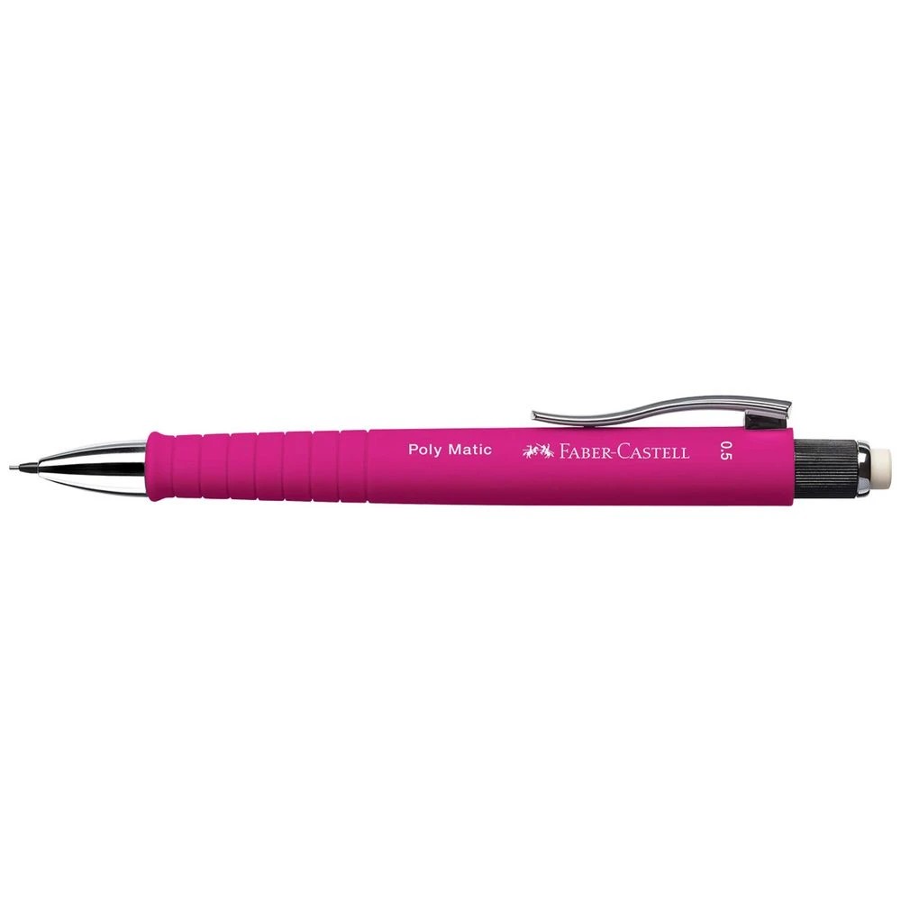 1 Faber-Castell Polymatic Mechanical Pencil 0.5mm Pink, 1 of 4