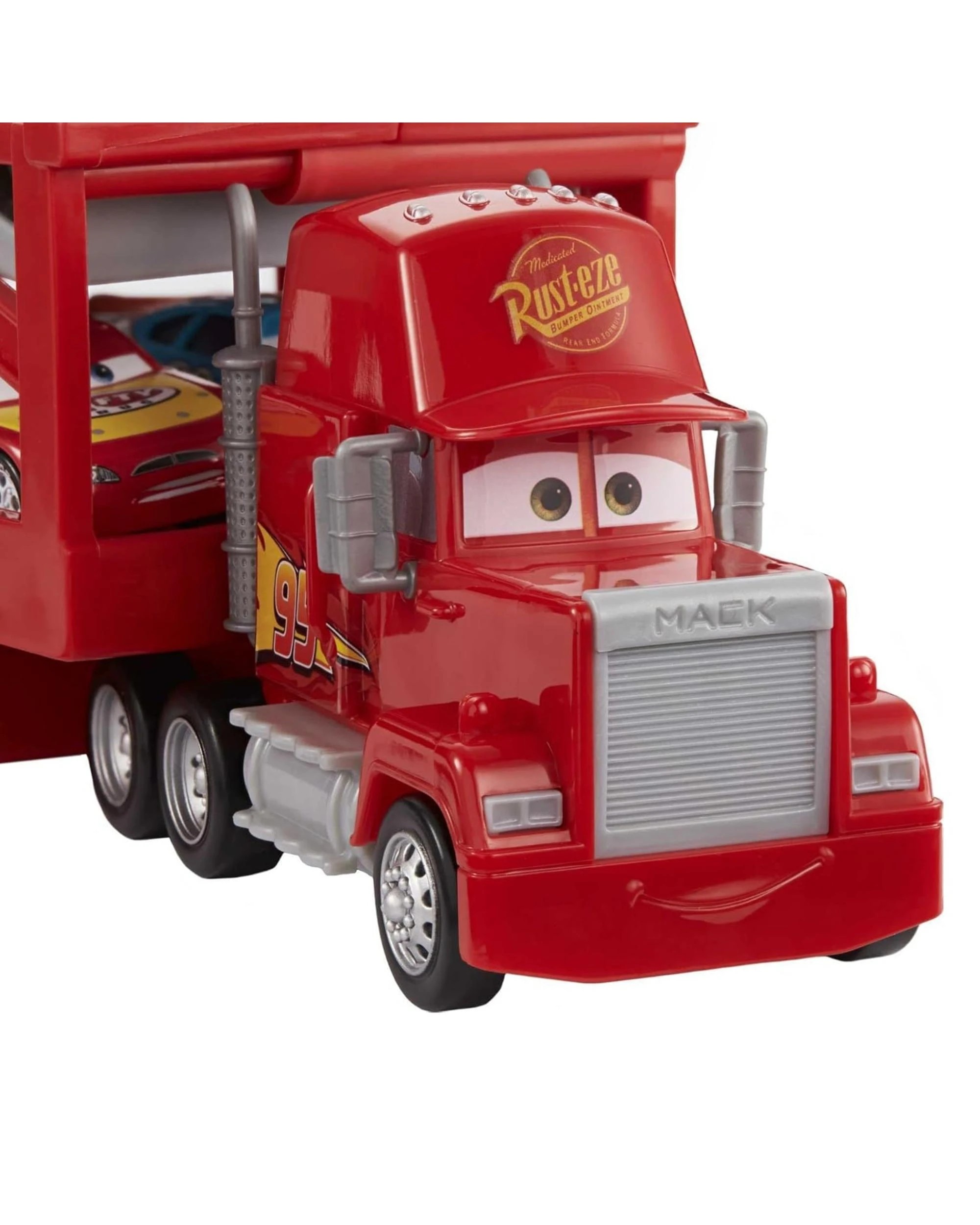 6 Disney Pixar Cars Mack Hauler 13 Inch Truck with Ramp, 6 of 7