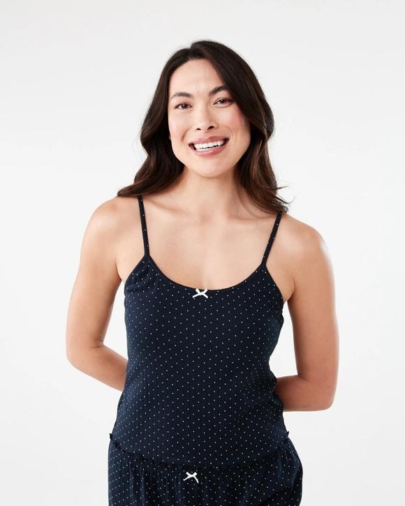 Cotton Blend Rib Cami