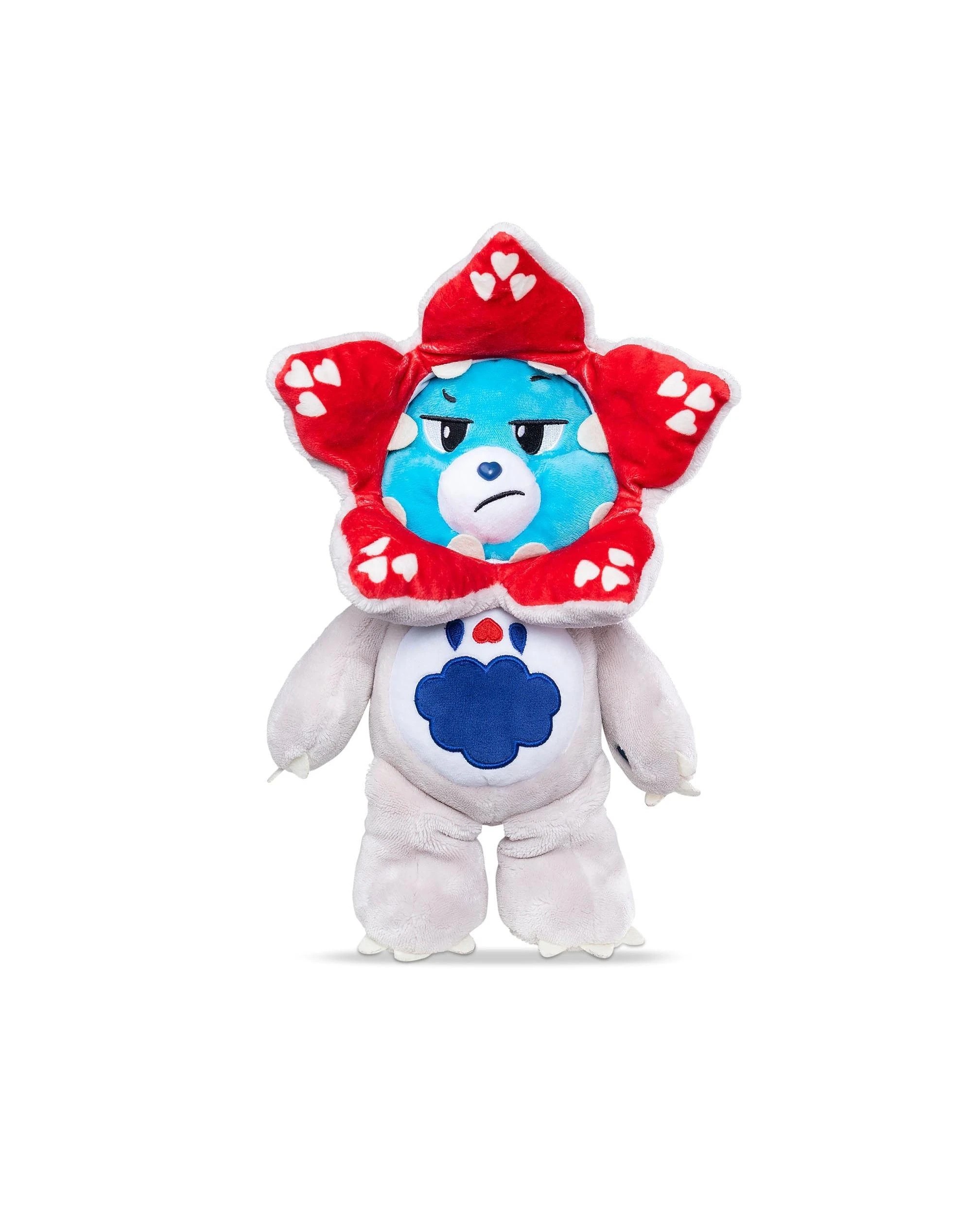 6 Care Bears x Stranger Things Cheer Bear as Eleven and Grumpy Bear as The Demogorgon Plush 2 Pack Boxed Set, 6 of 10