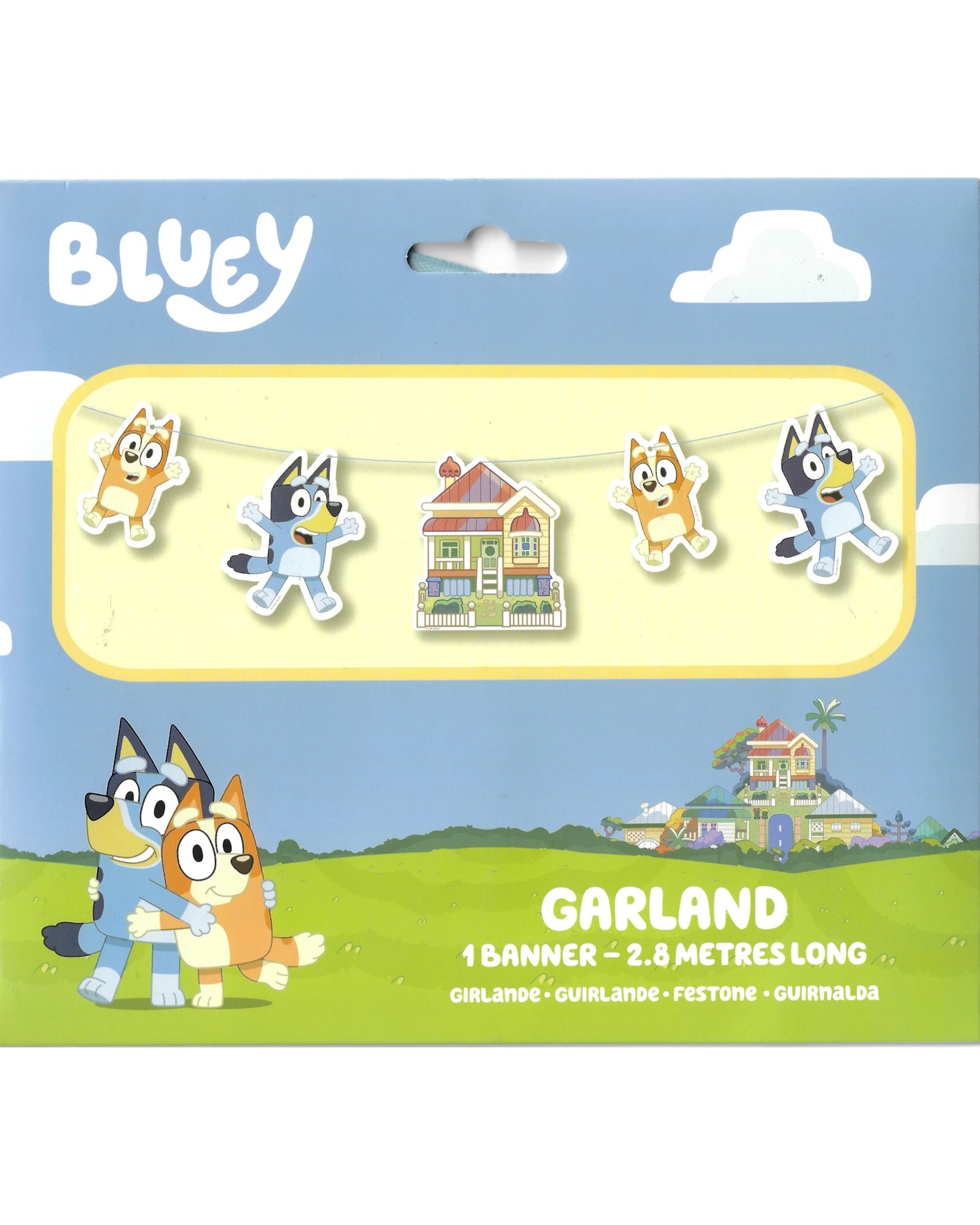 2 CCDS Bluey Garland Banner 2.8m - Multi, 2 of 3