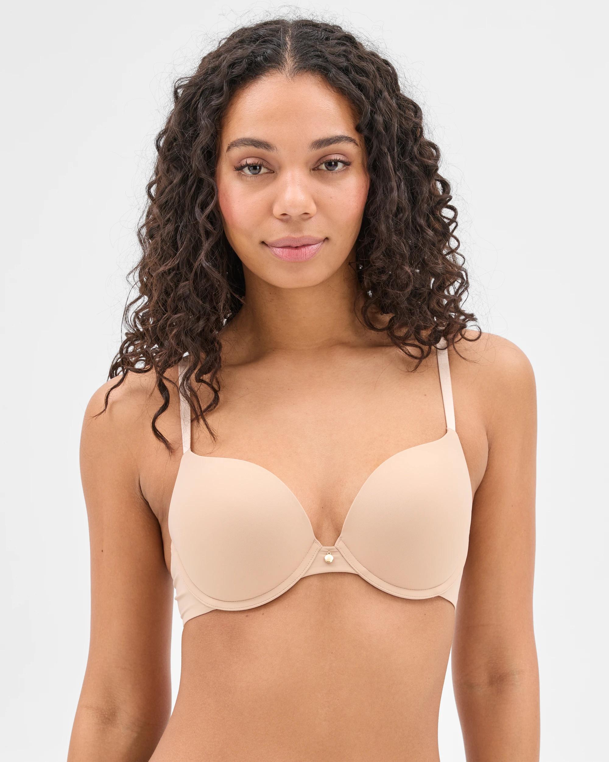 1 Target Womens Medium Push Up Bra LATTE, 1 of 4