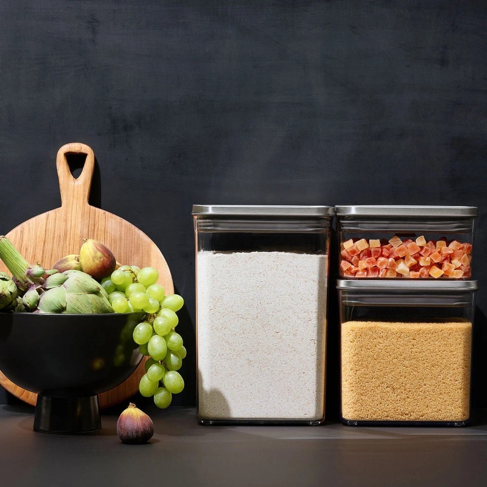 4 OXO Good Grips POP 2.0 2.6 L Square Storage Container - Clear, 4 of 4