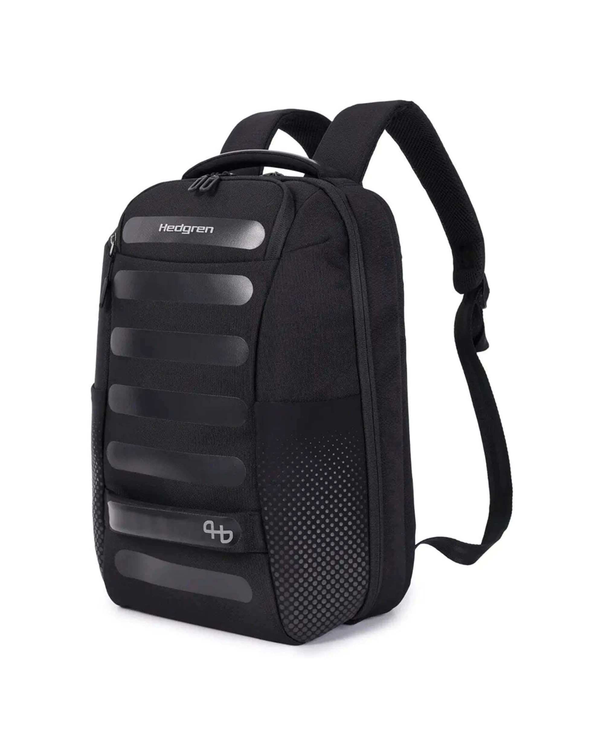 1 Hedgren HANDLE M 15.6in Laptop Backpack RFID Lockable Zips Raincover 19L Capacity - Black, 1 of 7