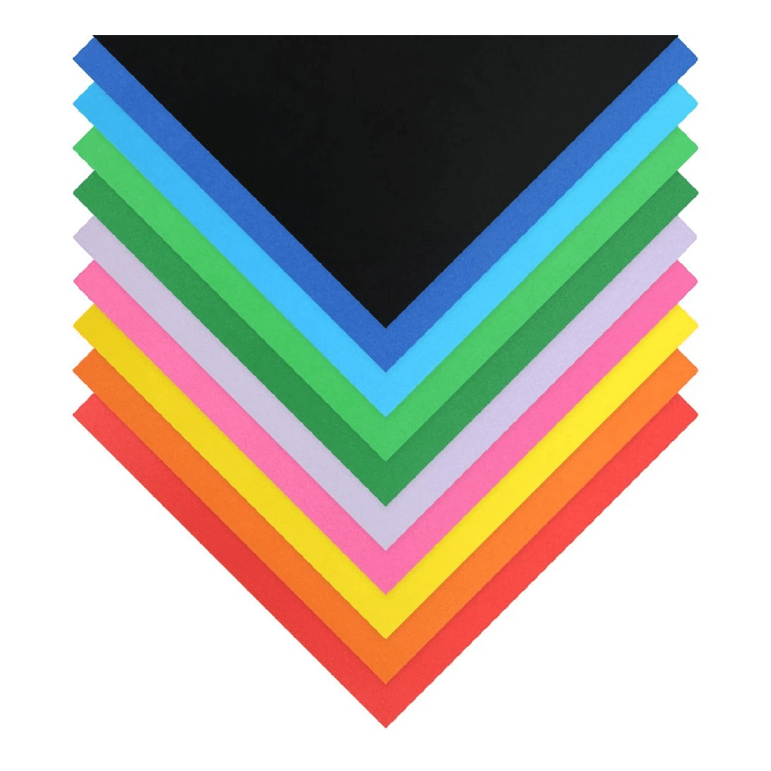 1 Quill Shapes Matte Squares 254mm 360 Pack, 1 of 2