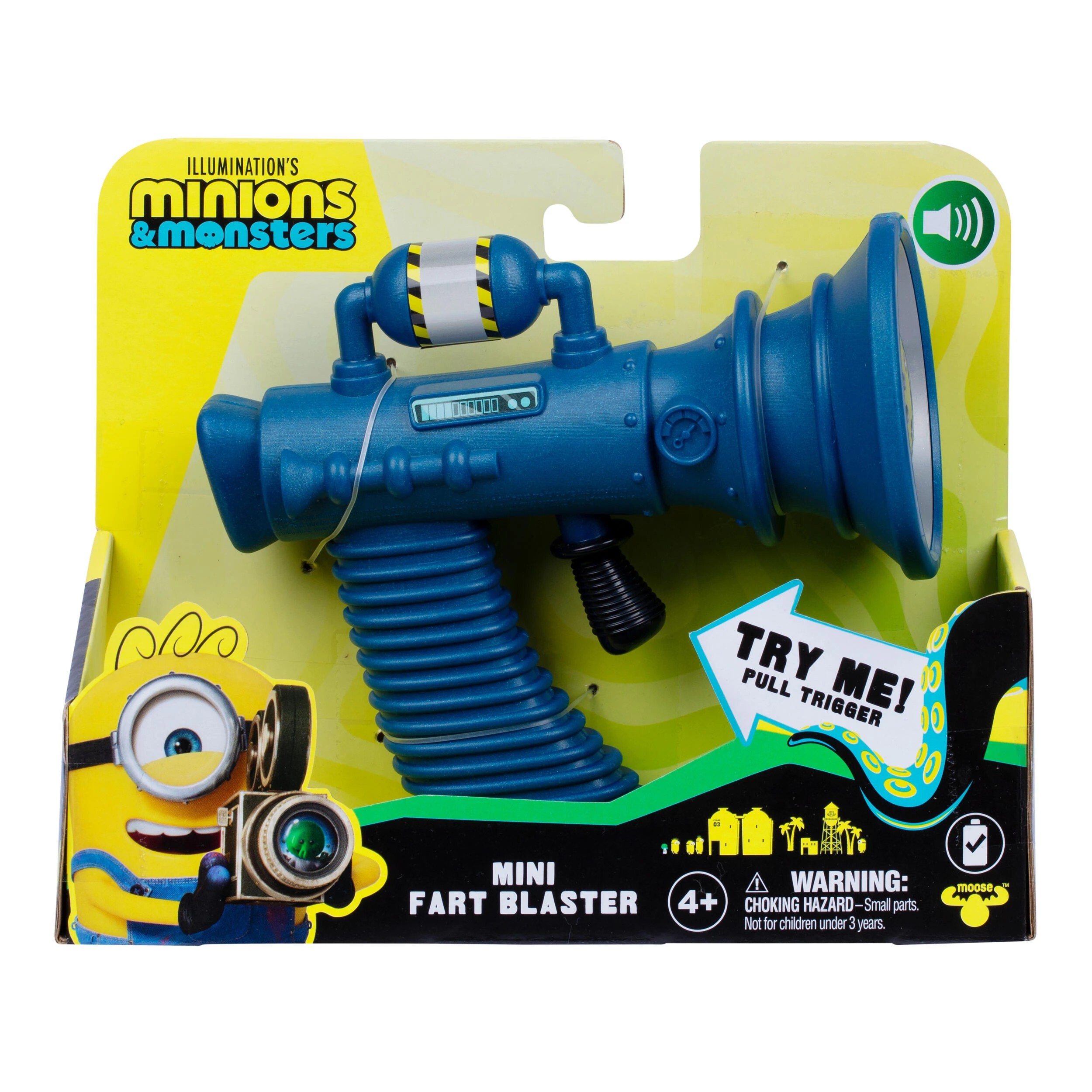 2 Illumination's Minions & Monsters Mini Fart Blaster, 2 of 7