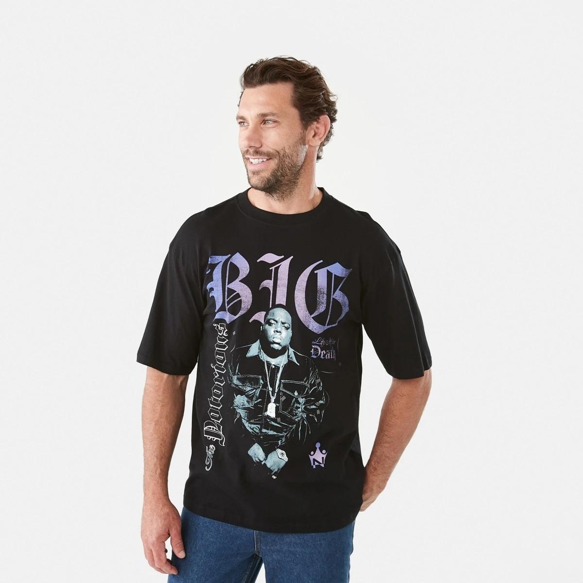 1 Notorious B.I.G. License T-shirt Black, 1 of 5