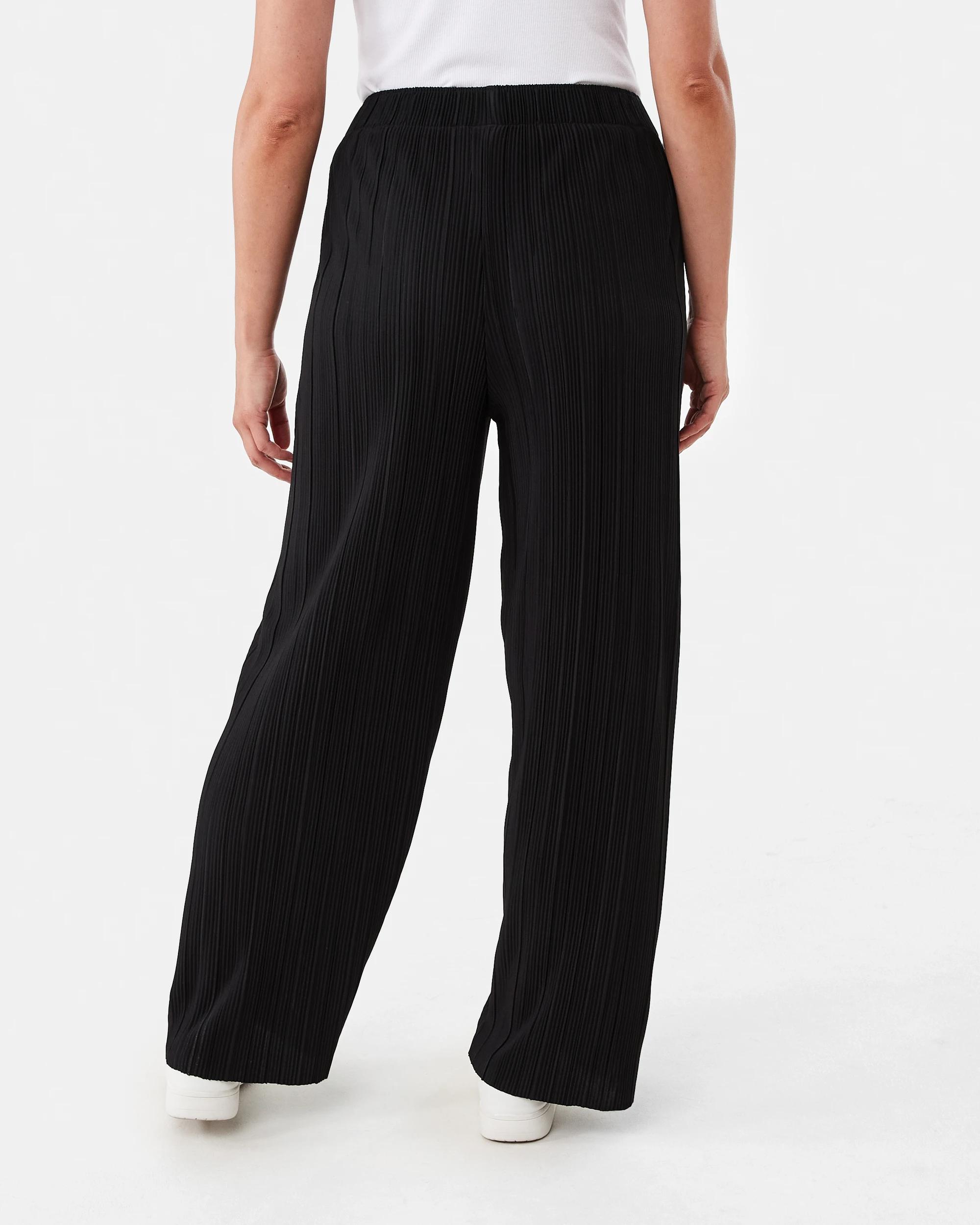 3 Plisse Pants Black, 3 of 4
