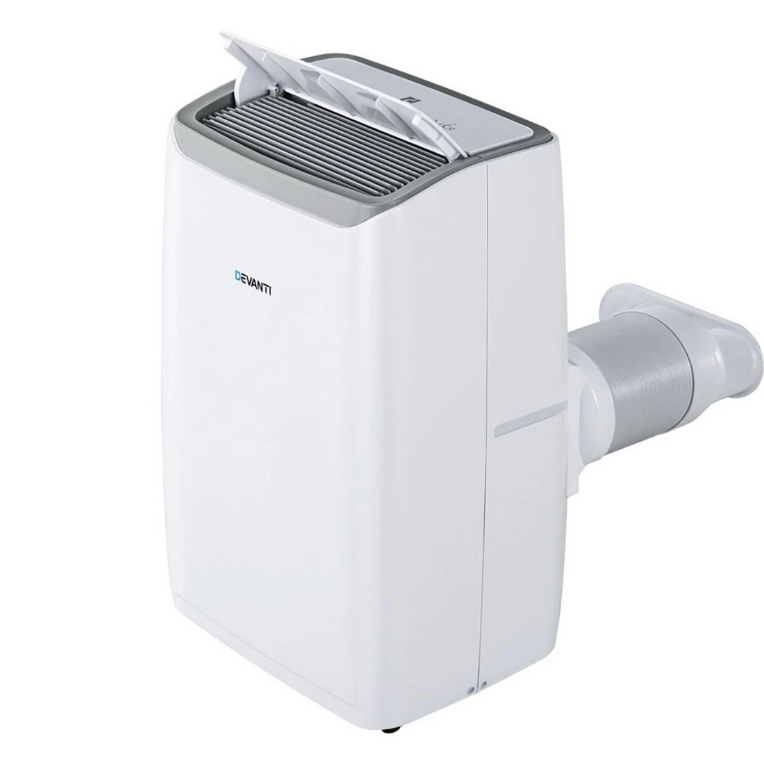 1 Devanti Portable Air Conditioner Dehumidifier Fan 14000BTU - White, 1 of 8
