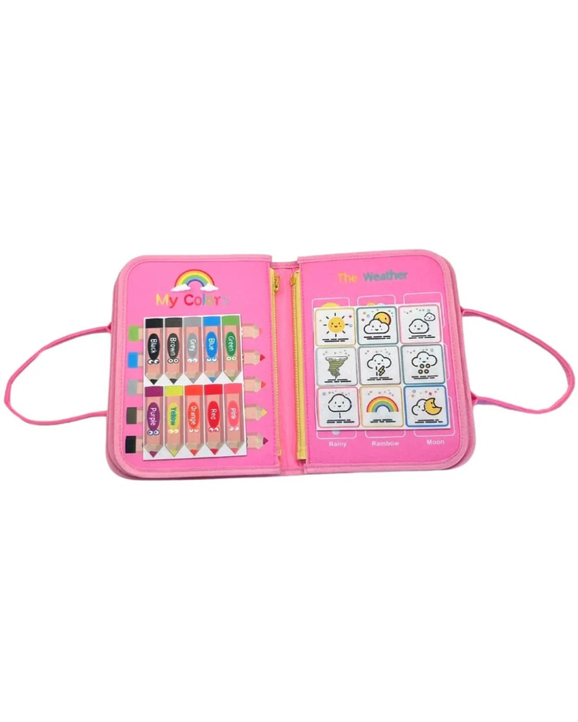 5 Magic Sensory Busy Boards - Pink, 5 of 6