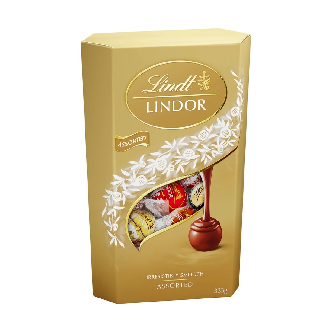 1 Lindt LINDOR Assorted Chocolate Cornet 333g, 1 of 7