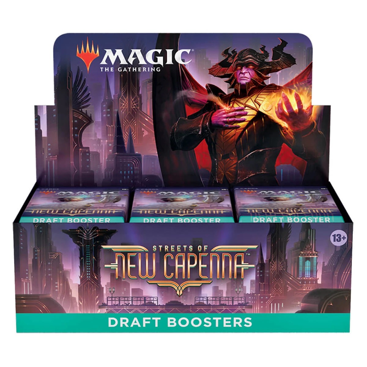 Wizards Of The Coast Magic Streets Of New Capenna Draft Booster Box Mtg ...