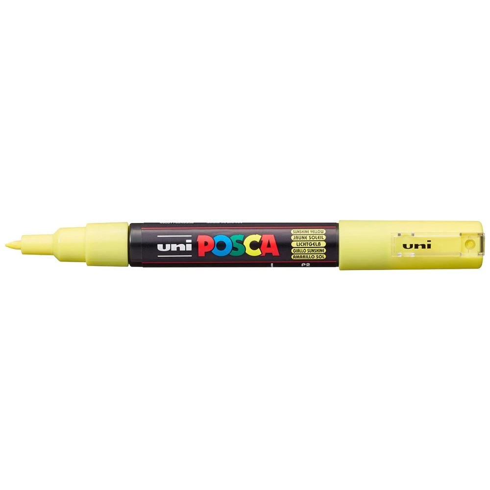 1 POSCA PC 1M Paint Marker Sunshine Yellow, 1 of 6
