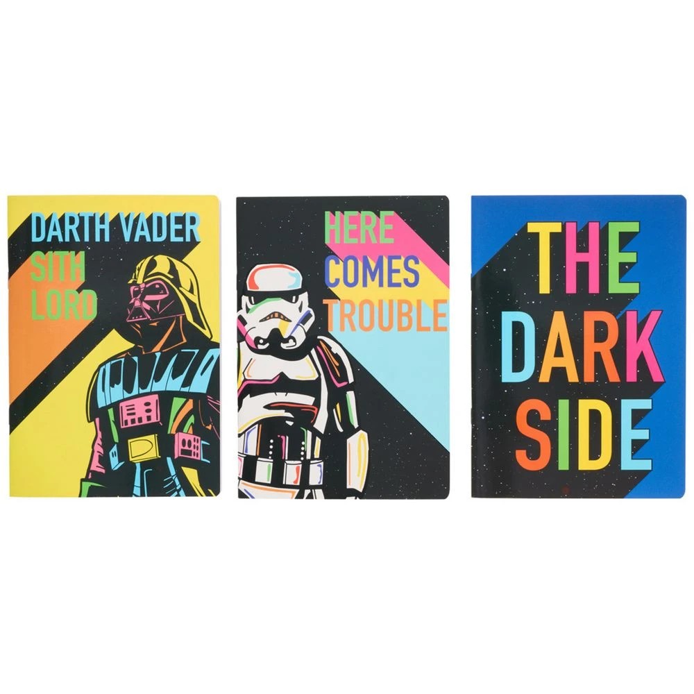 4 Lucasfilm Star Wars A5 Notebook 64 Pages 3 Pack, 4 of 5