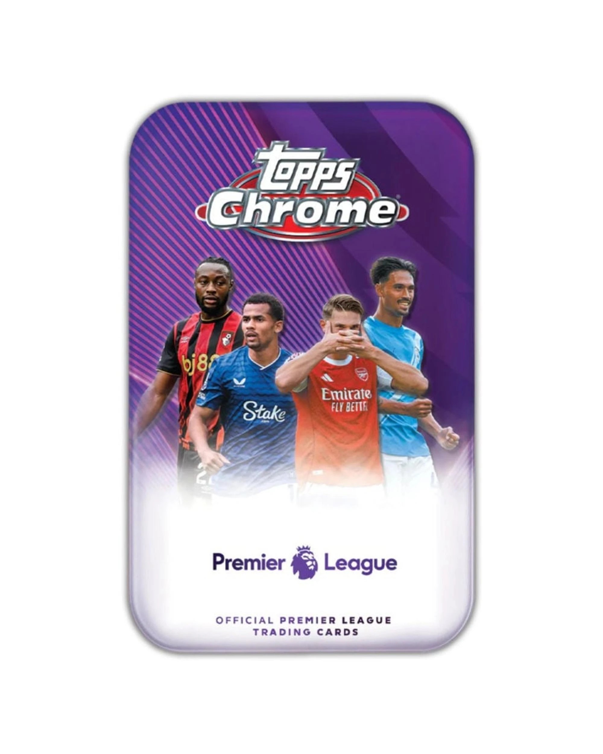 2 Topps 2026 Chrome Premier League Soccer Tin, 2 of 9