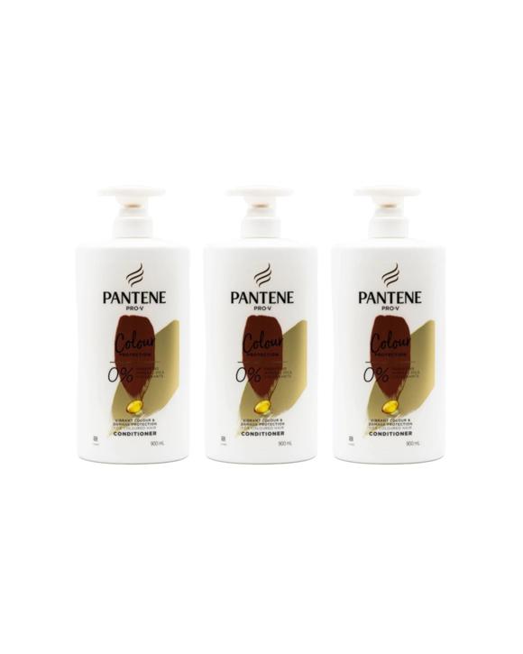 Pantene 3PK Pro V Colour Protection Conditioner For Coloured Hair 900ml - White