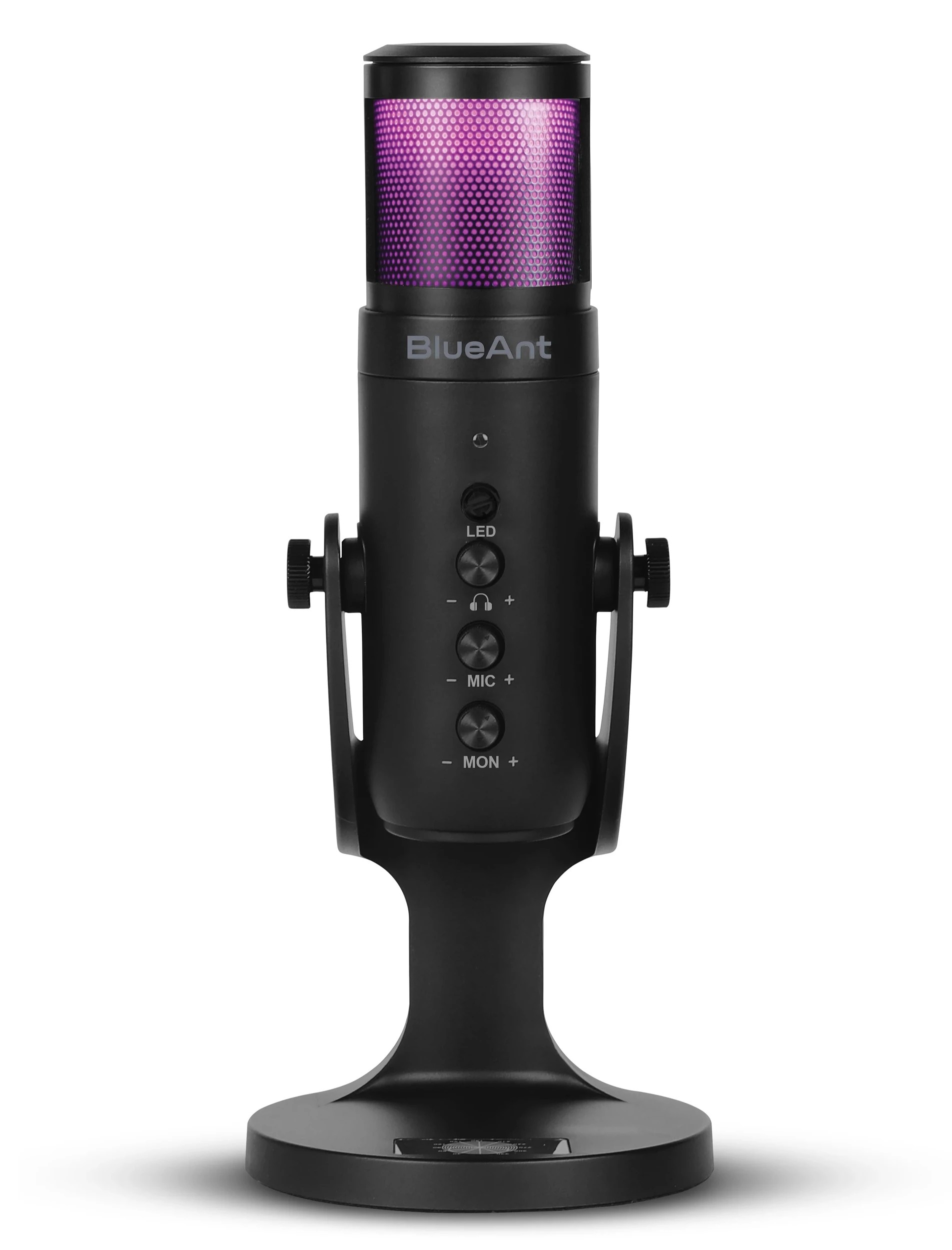 5 BlueAnt StreamX USB Microphone with LED Lights - Black, 5 of 10