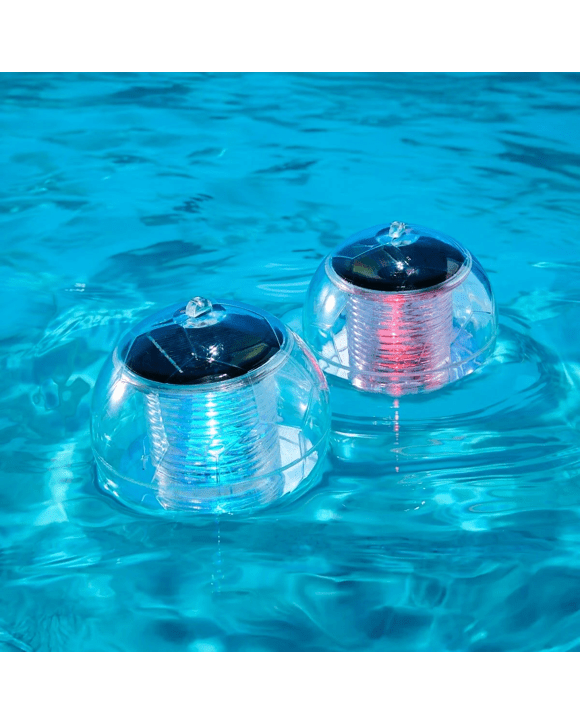 2 Pack Solar Pool Lights