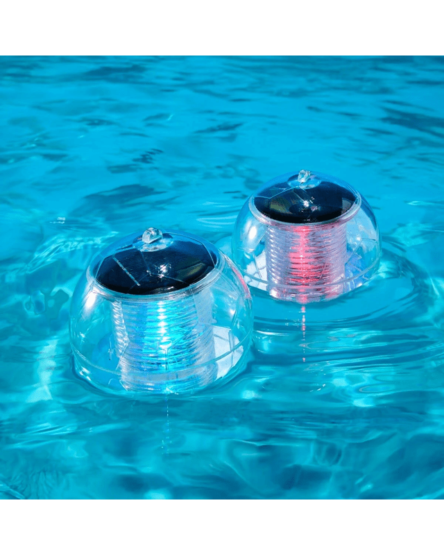 2 Pack Solar Pool Li