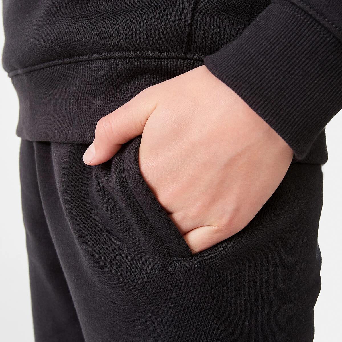 4 Everlast Kids Logo Trackpants Wash Black, 4 of 10
